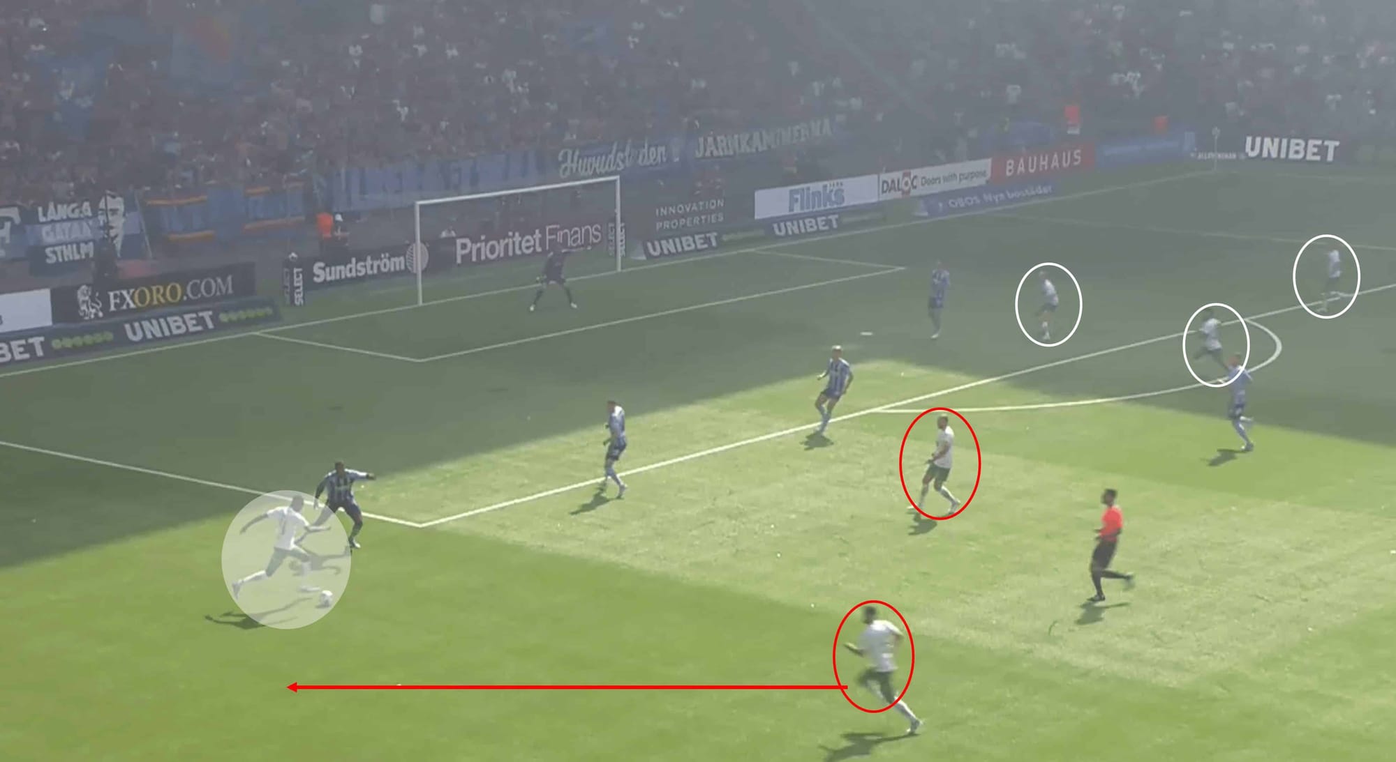 Allsvenskan 2022: Djurgårdens IF vs Hammarby IF - tactical analysis tactics