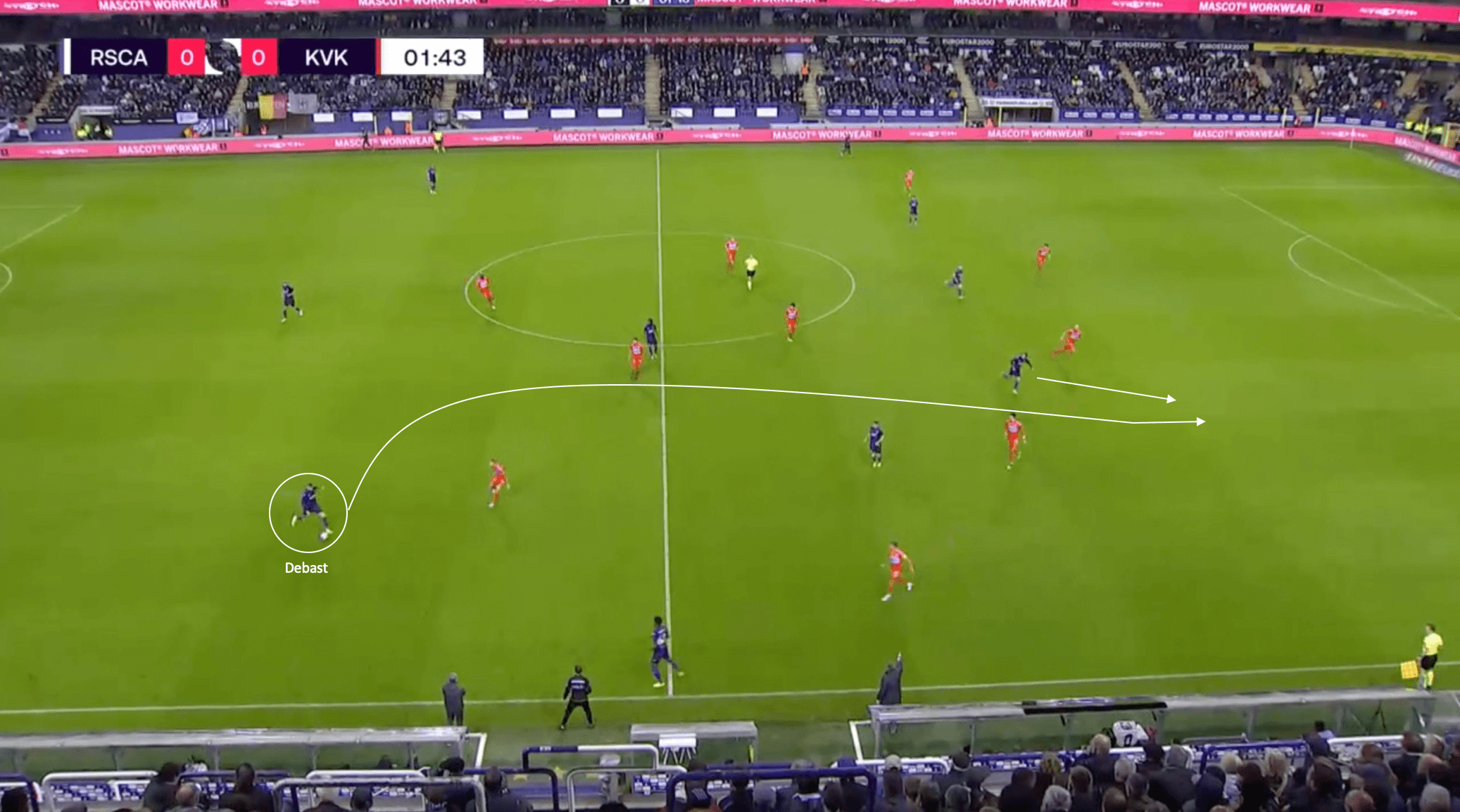 Zeno Debast at RSC Anderlecht 2022/23: From the Anderlecht academy to the Belgian national team in 18 months - scout report tactical analysis tactics