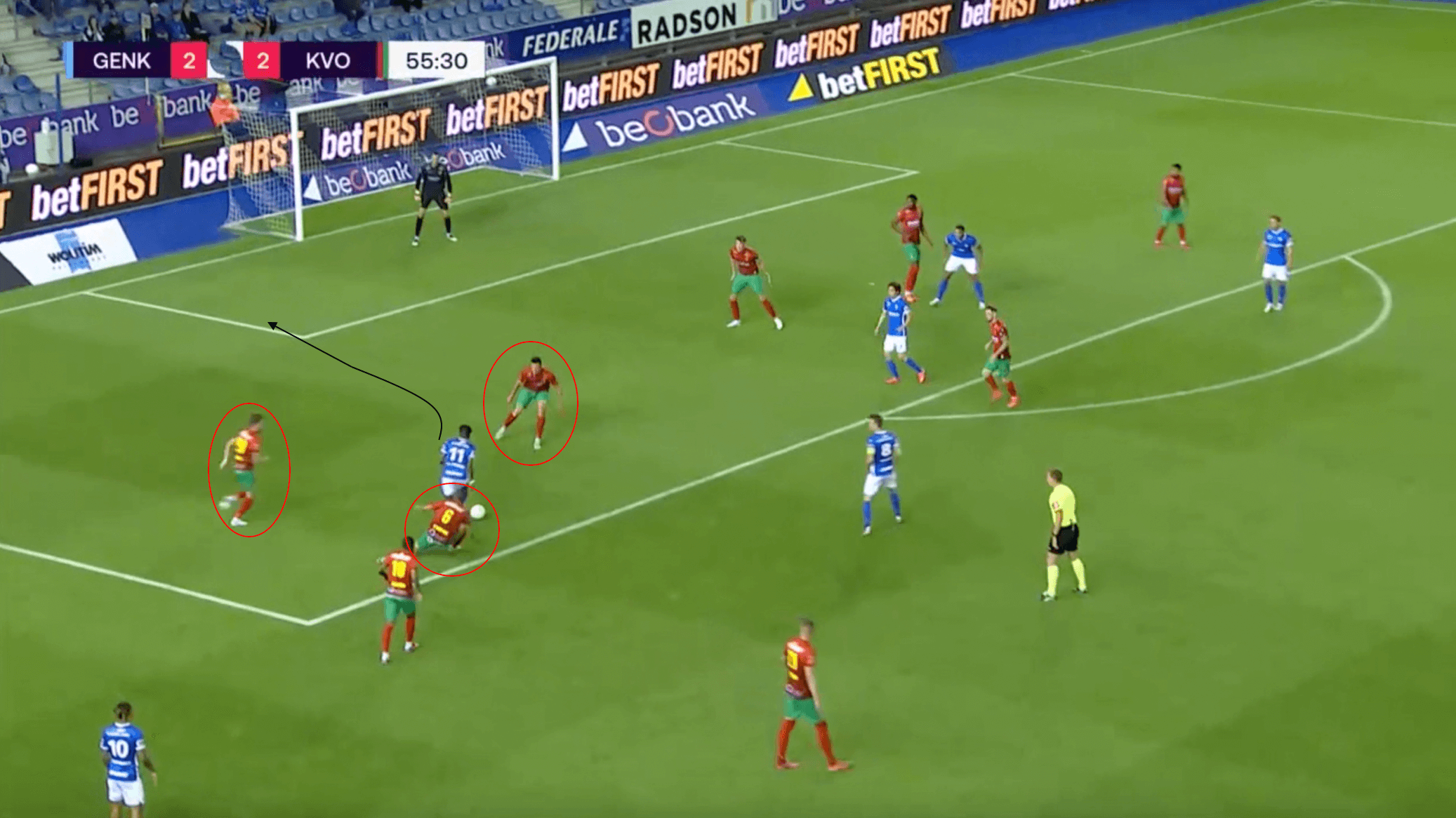 Mike Trésor at KRC Genk 2022/23: the Belgian attacking midfielder having a breakout season - scout report tactical analysis tactics