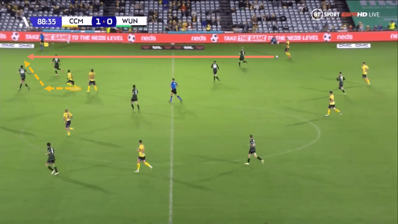 Garang Kuol at Central Coast Mariners 2022 - scout report 