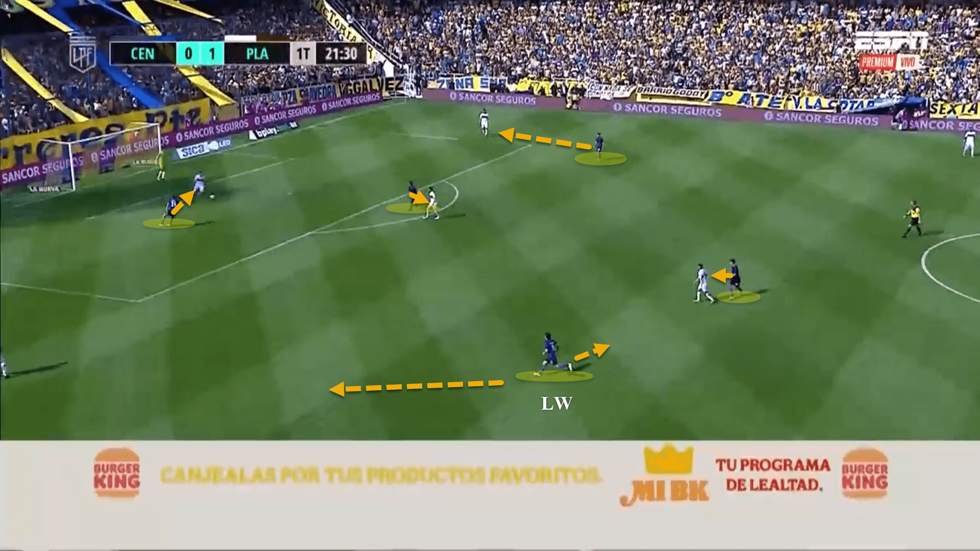 Carlos Tevez at Rosario Central 2022 – tactical analysis