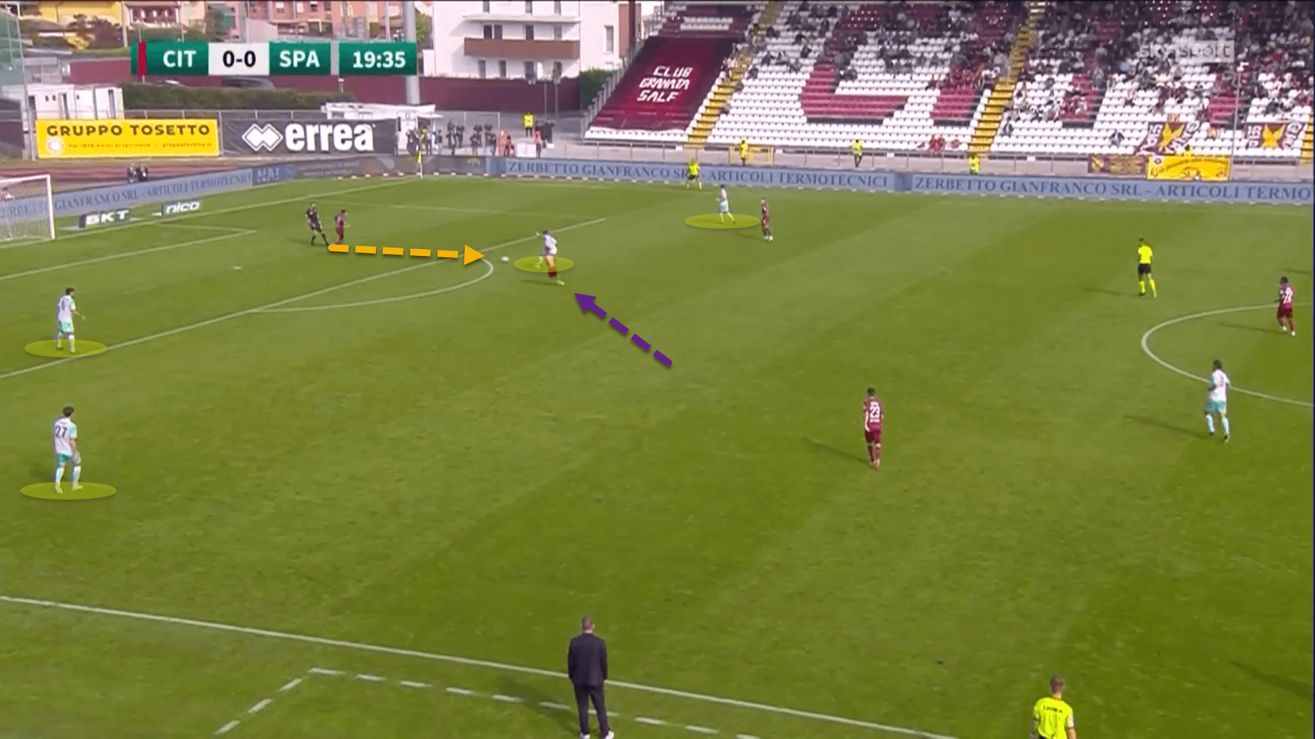 Daniele De Rossi at SPAL 2022/23 – tactical analysis