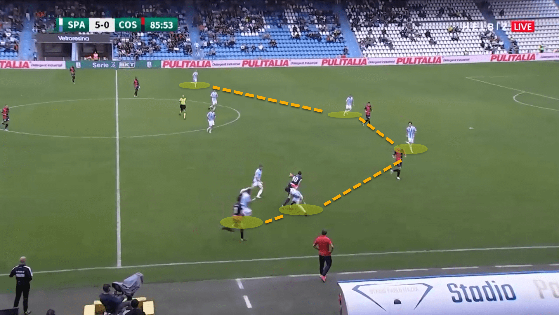 Daniele De Rossi at SPAL 2022/23 – tactical analysis