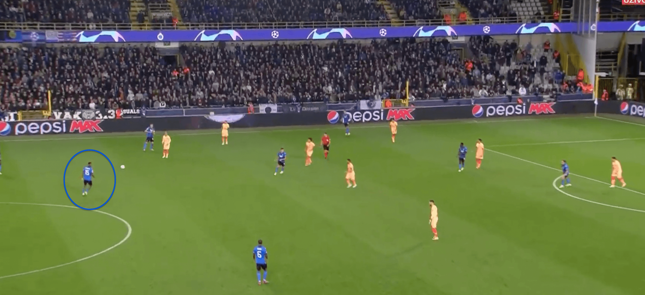 Raphael Onyedika at Club Brugge 2022 - scout report tactical analysis tactics