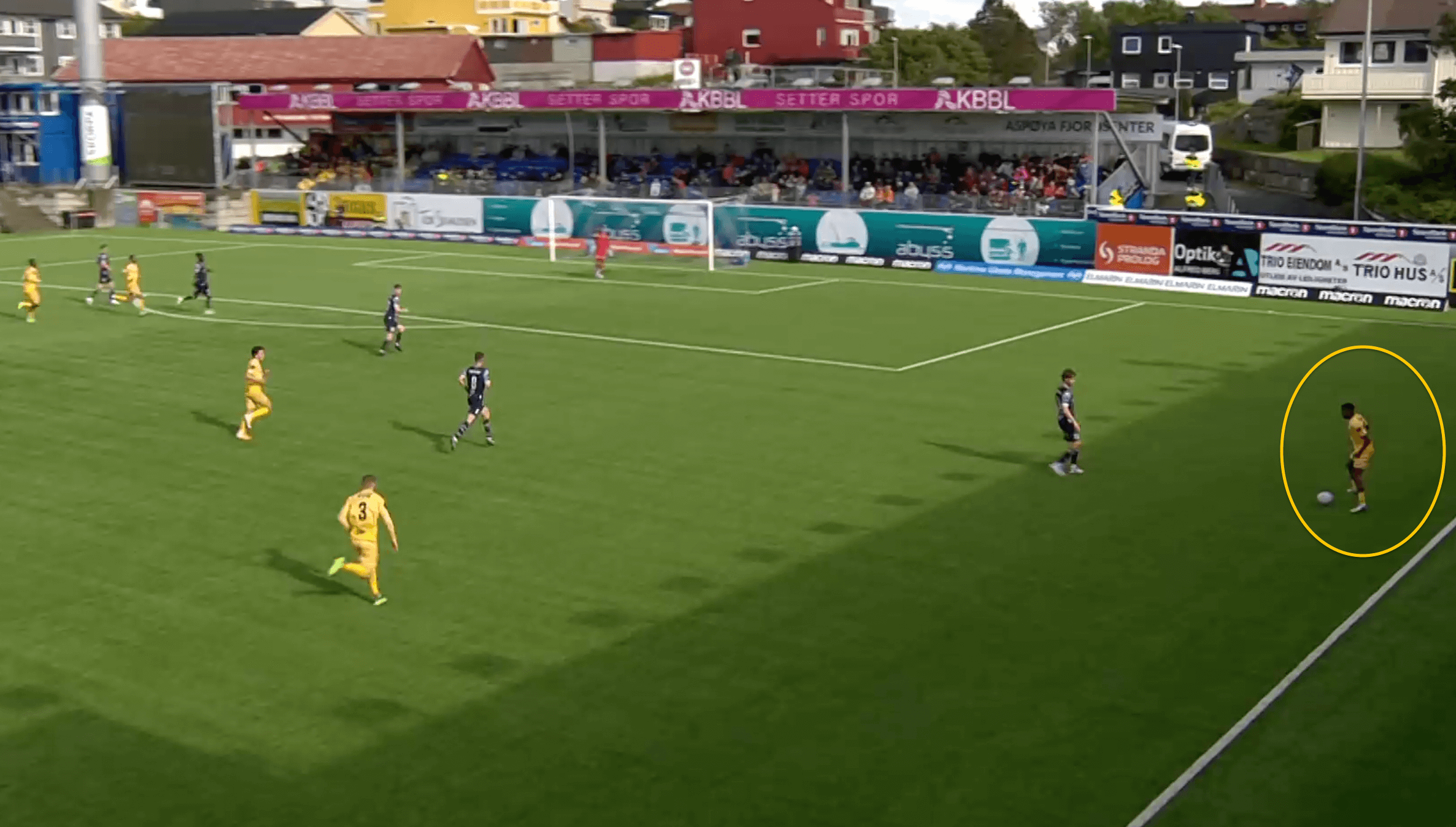 Joel Mugisha at Bodo / Glimt 2022 - scout report tactical analysis tactics