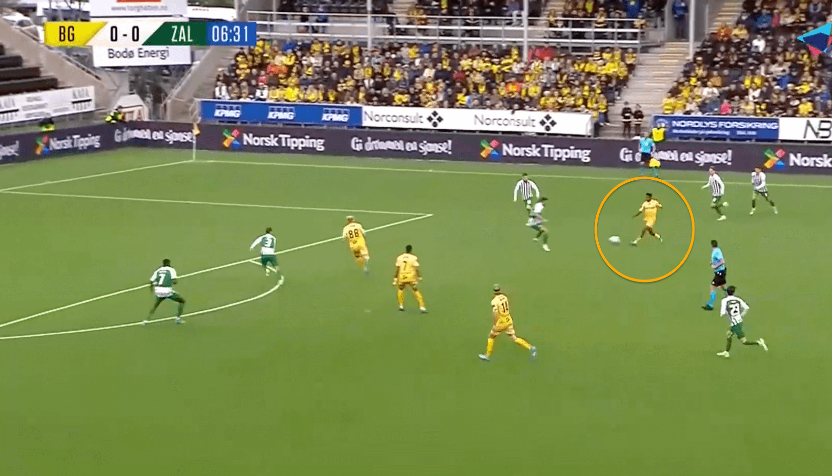 Joel Mugisha at Bodo / Glimt 2022 - scout report tactical analysis tactics