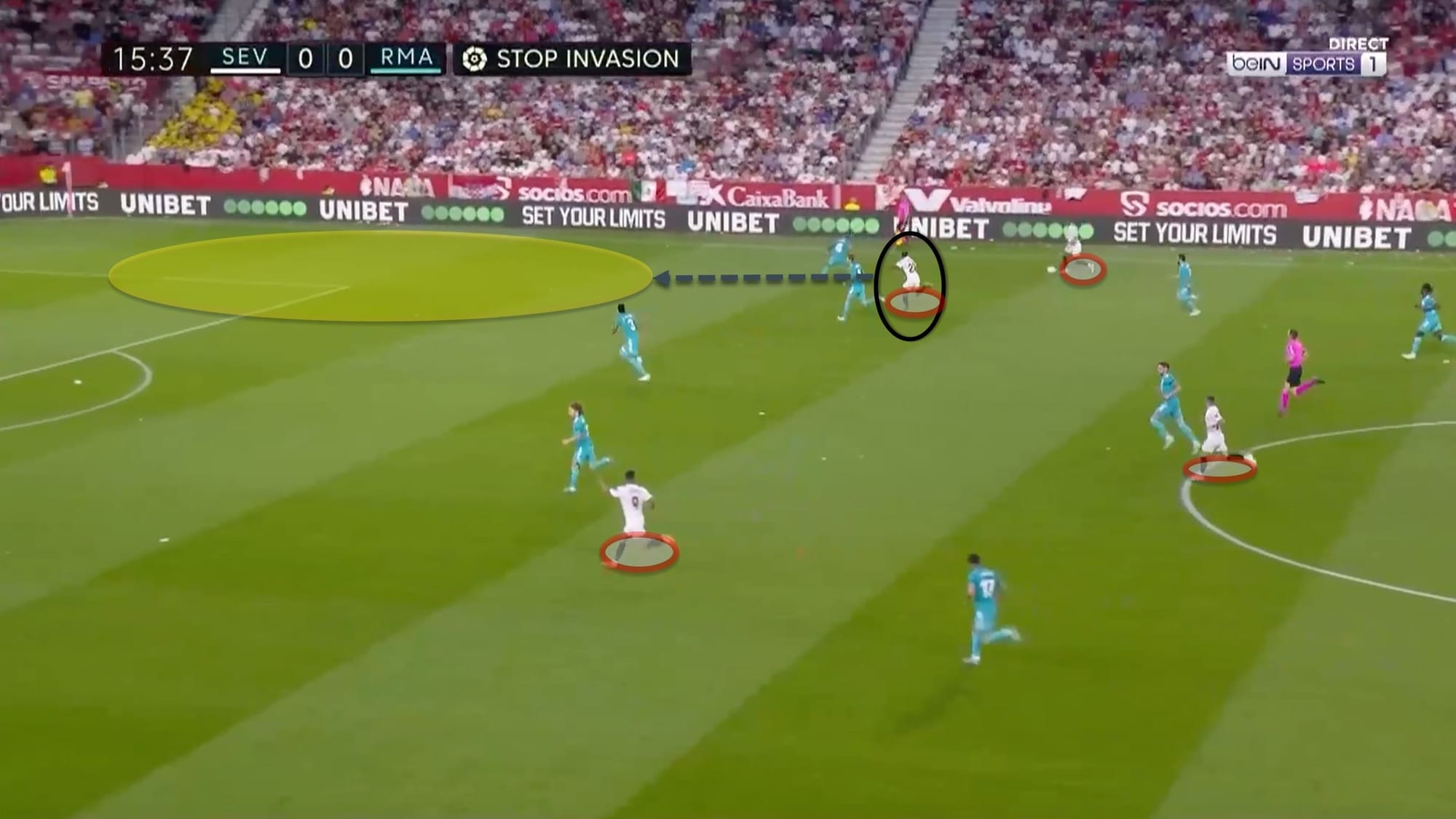 Jules Koundè at Sevilla 2021/22 - scout report - tactical analysis tactics