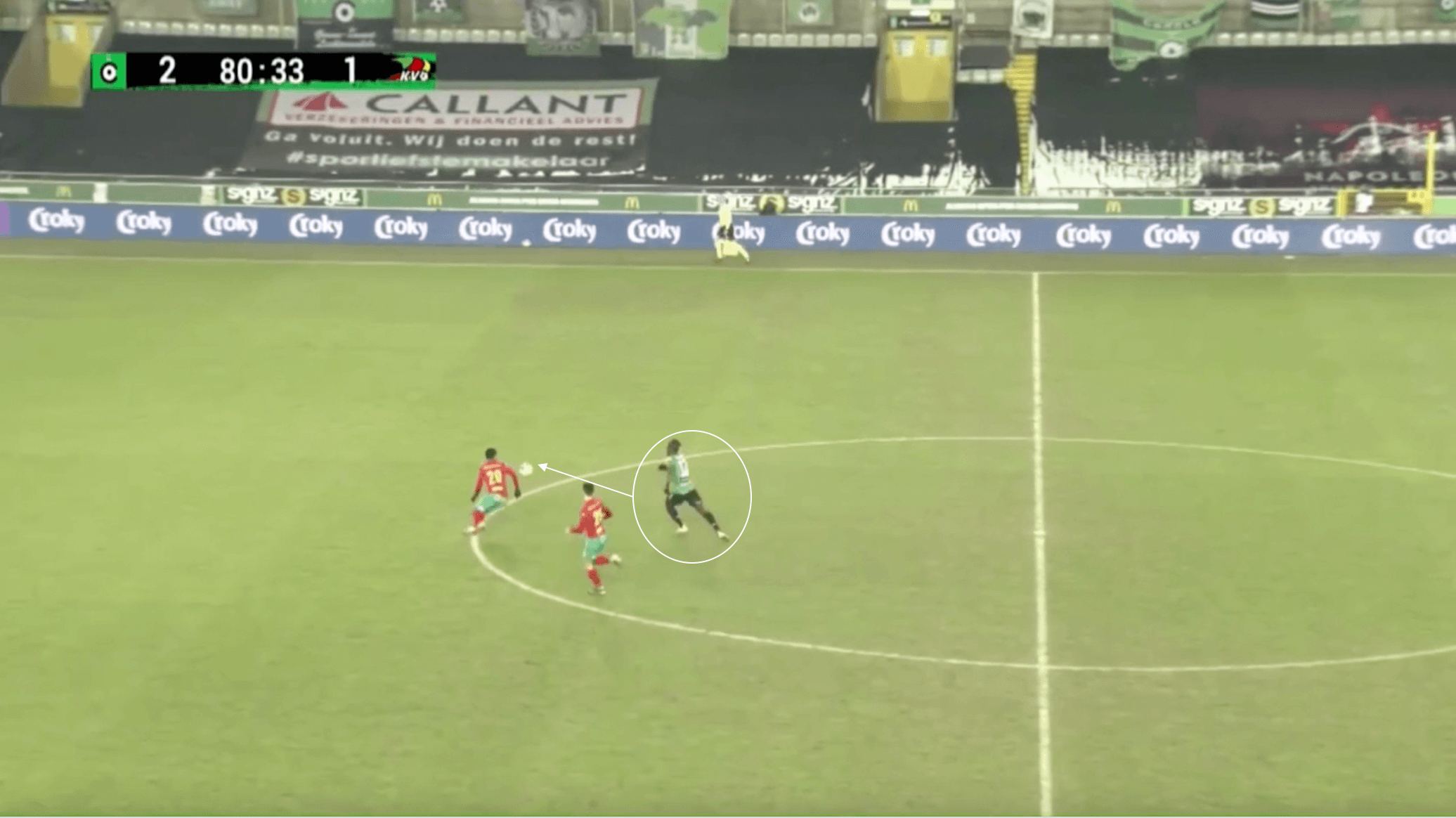 Kévin Denkey at Cercle Brugge 2022/23: The Togo international beginning to make a name for himself in Belgium - scout report tactical analysis tactics