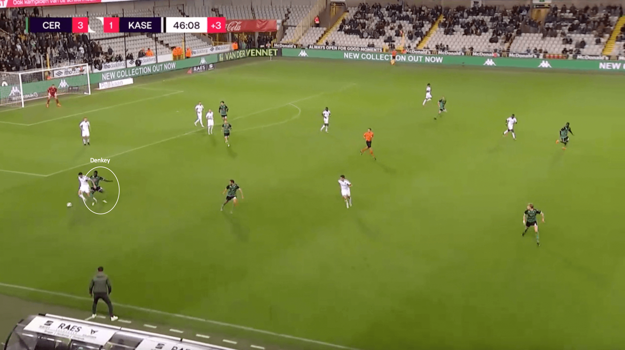 Kévin Denkey at Cercle Brugge 2022/23: The Togo international beginning to make a name for himself in Belgium - scout report tactical analysis tactics