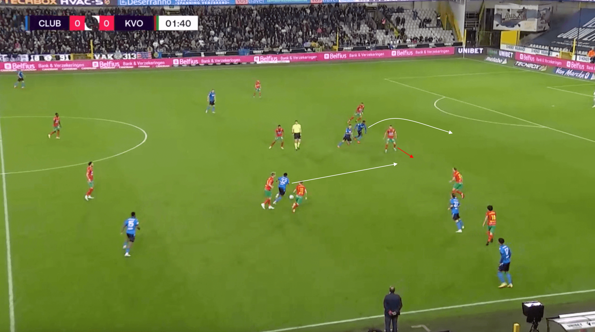 Antonio Nusa: Club Brugge scout report tactical analysis tactics