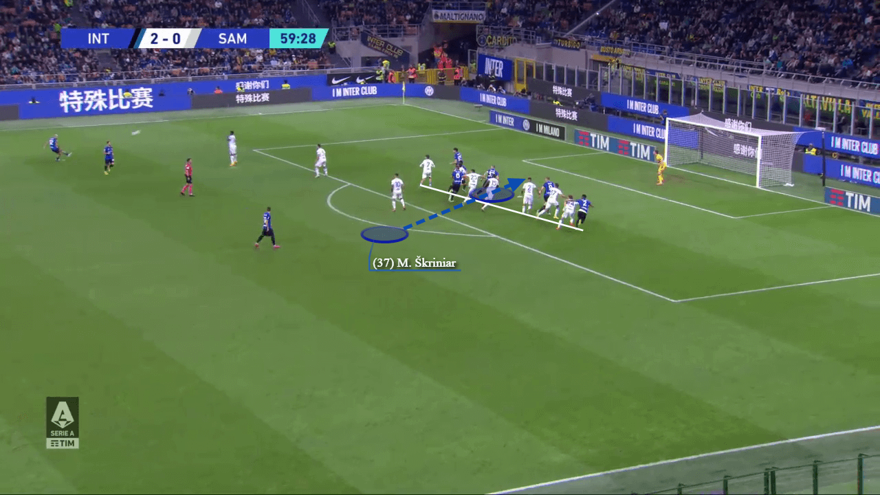 Can Inter Milan use set-pieces to recover lost ground? - set-piece analysis