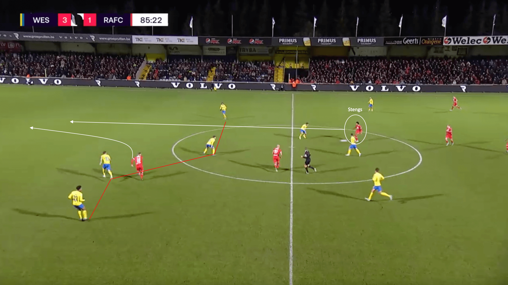 Belgian Pro League 2022/23: A high flying 3-3 draw between Westerlo and Royal Antwerp - tactical analysis tactics