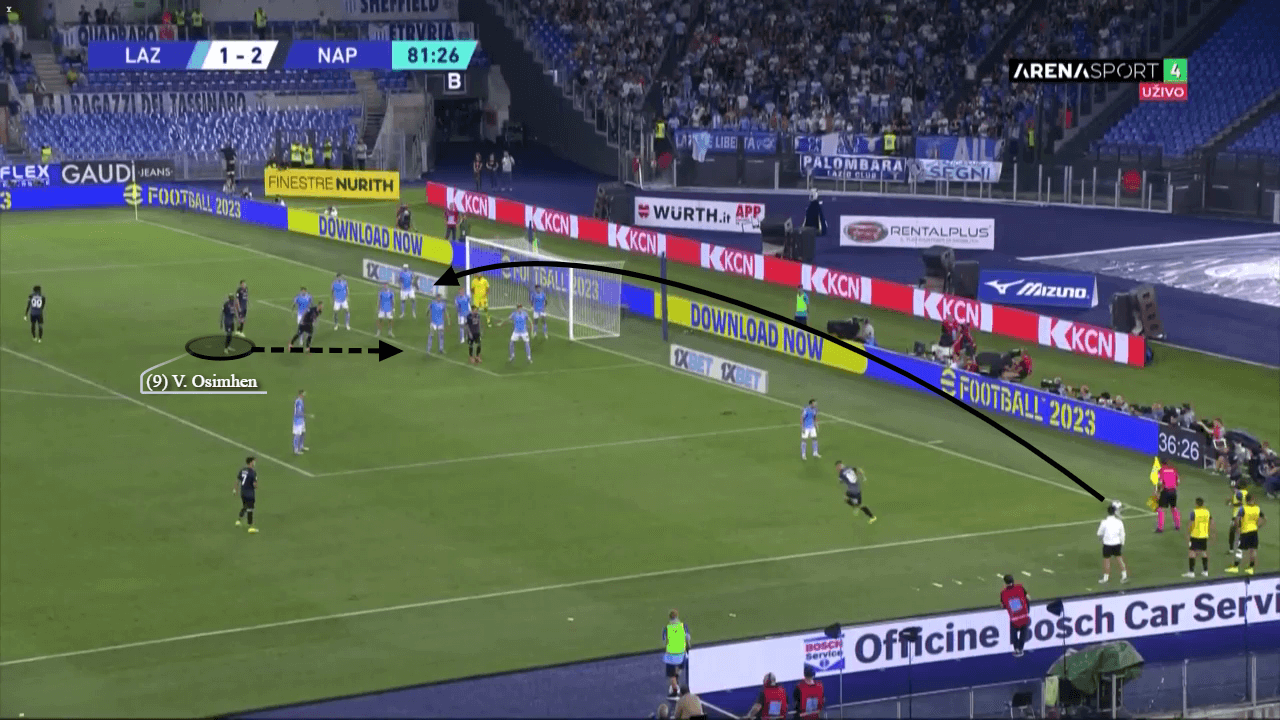 Analysis of Napoli's unsung hero - set-piece analysis