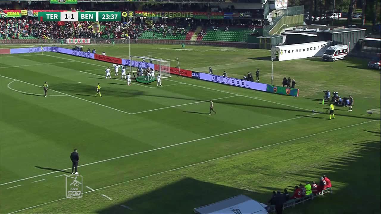 Ternana's innovative application of set-piece strategies - set-piece analysis