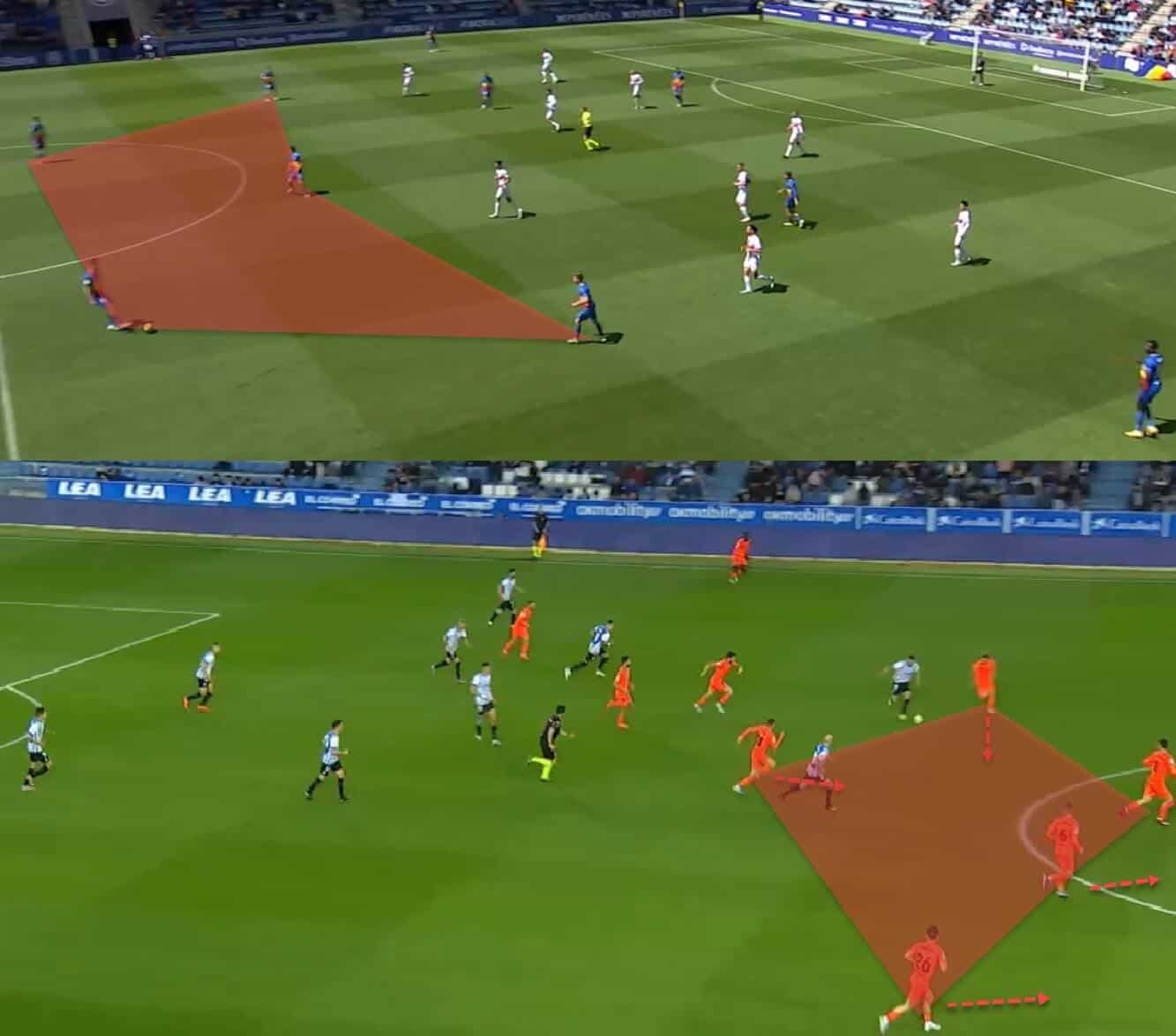 Eder Sarabia at Andorra 2022/23 - tactical analysis tactics