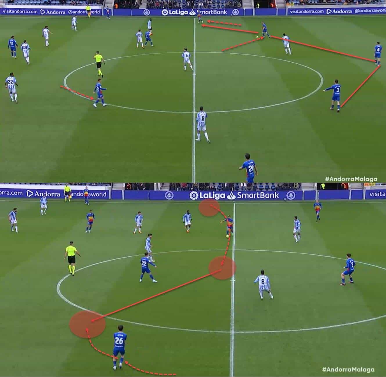 Eder Sarabia at Andorra 2022/23 - tactical analysis tactics