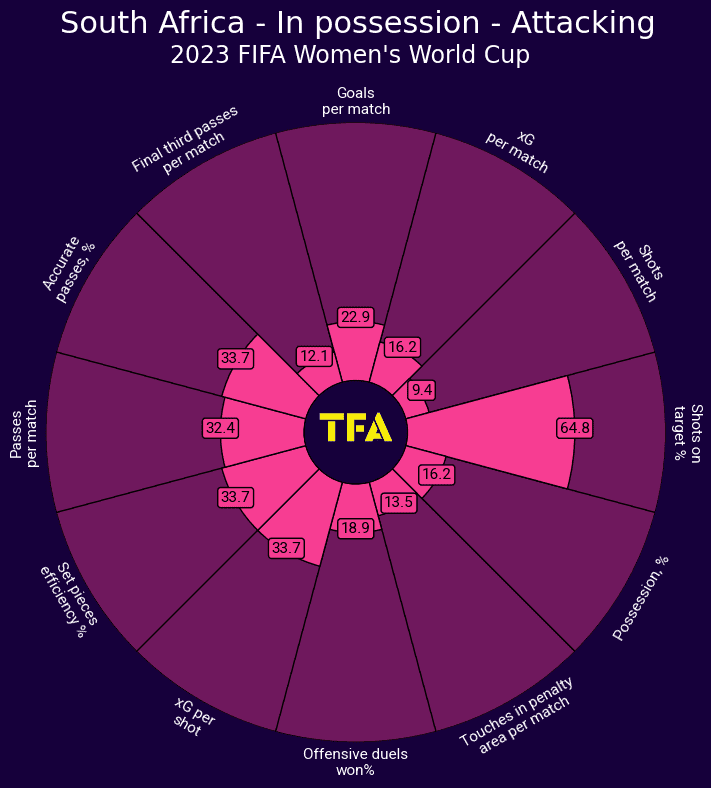 FIFA Women's World Cup 2023: South Africa - tactical analysis tactics