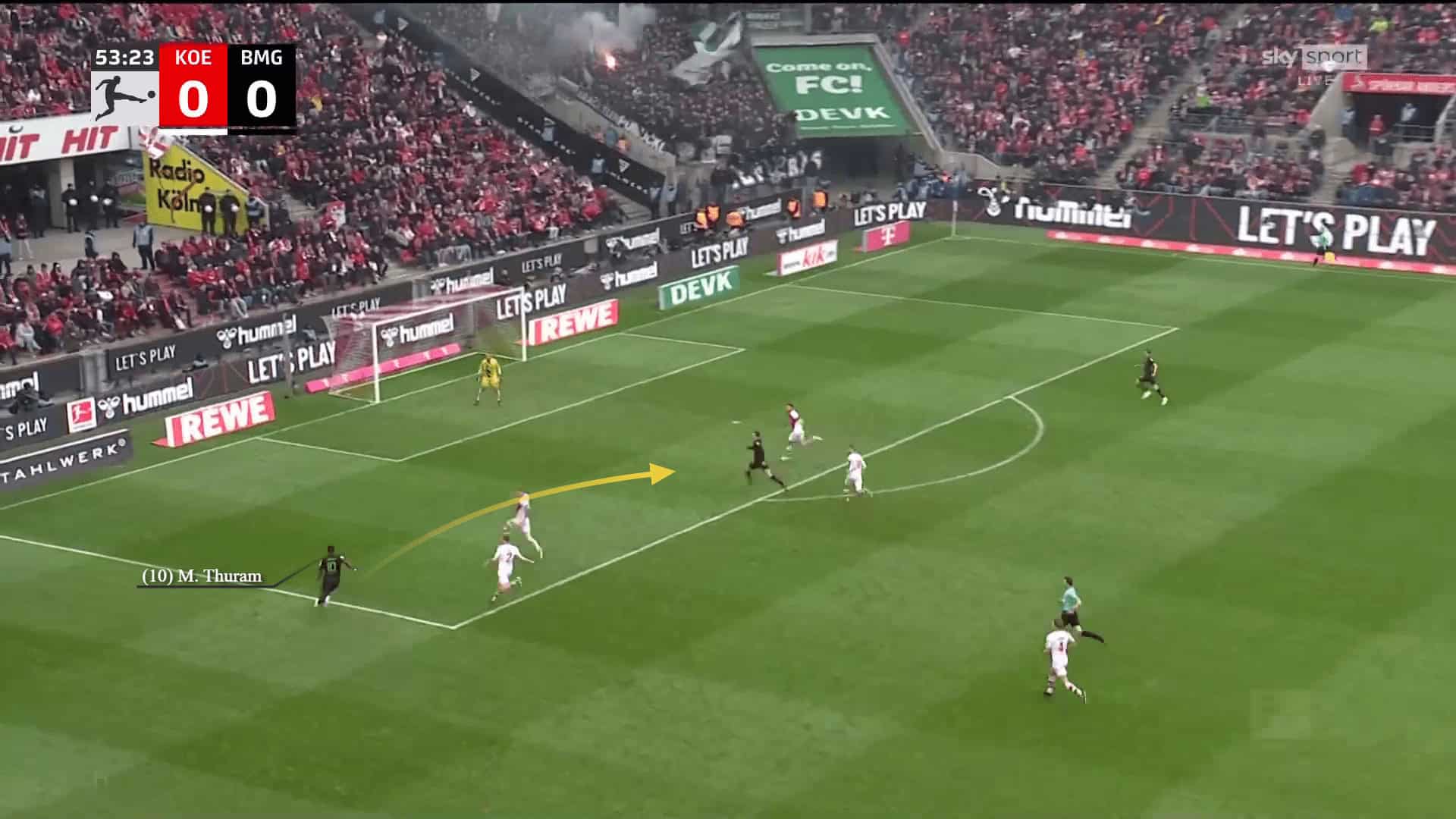 Marcus Thuram at Borussia Mönchengladbach 2022/23 - scout report