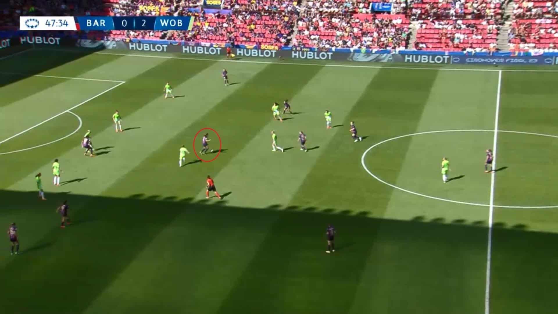 UWCL 2022/23: Barcelona Femení v Wolfsburg Frauen - tactical analysis tactics