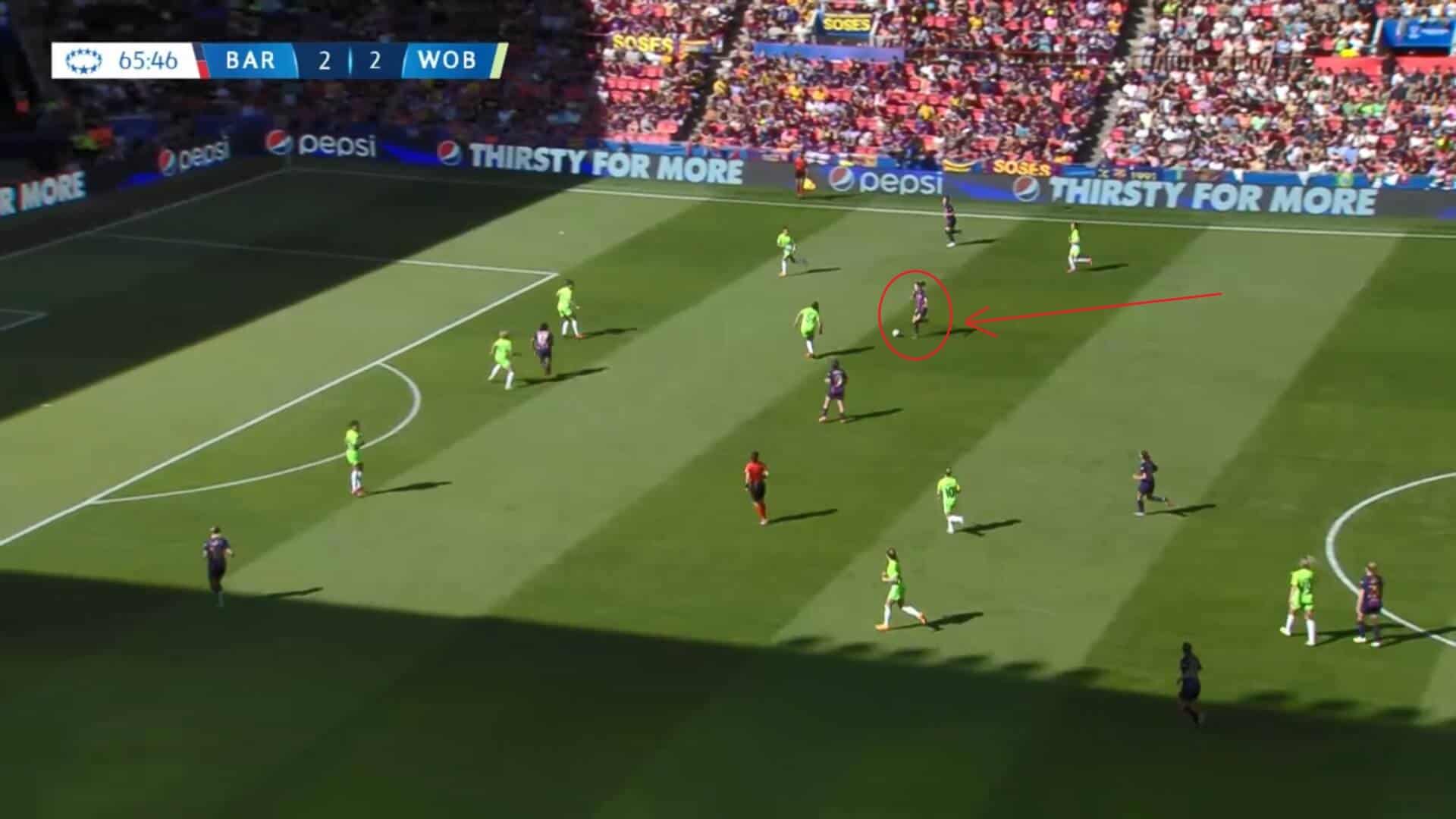 UWCL 2022/23: Barcelona Femení v Wolfsburg Frauen - tactical analysis tactics