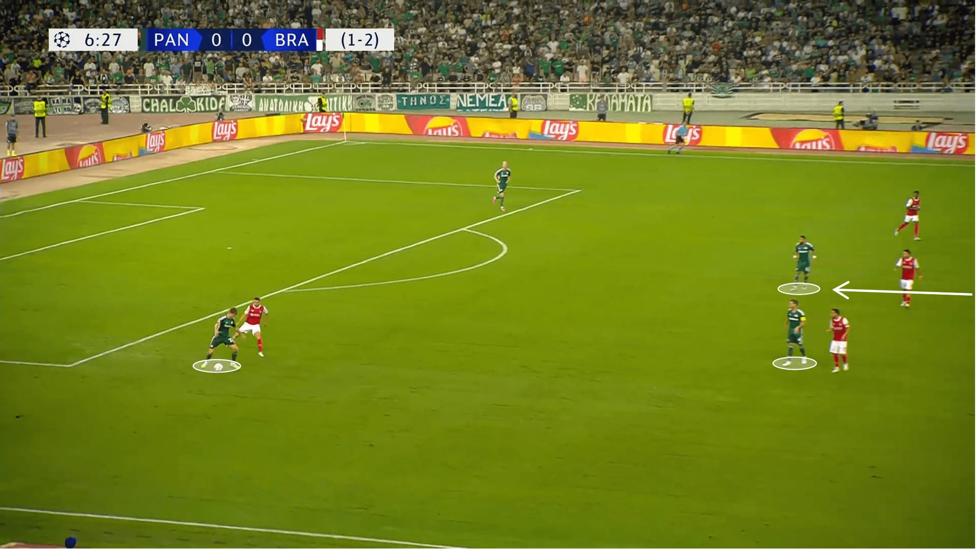 UEFA Champions League 2023/24: Panathinaikos vs Braga - tactical analysis