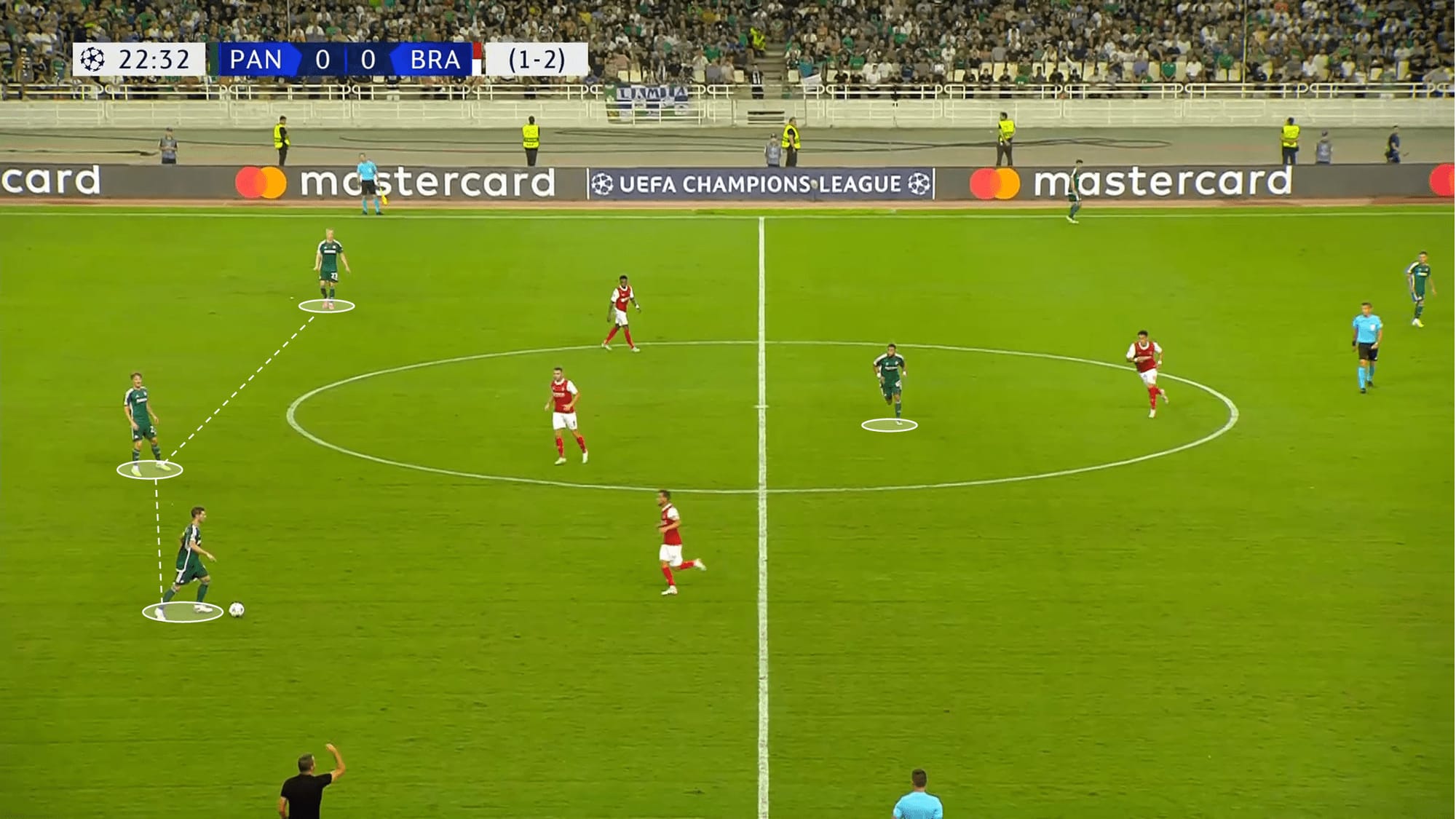 UEFA Champions League 2023/24: Panathinaikos vs Braga - tactical analysis