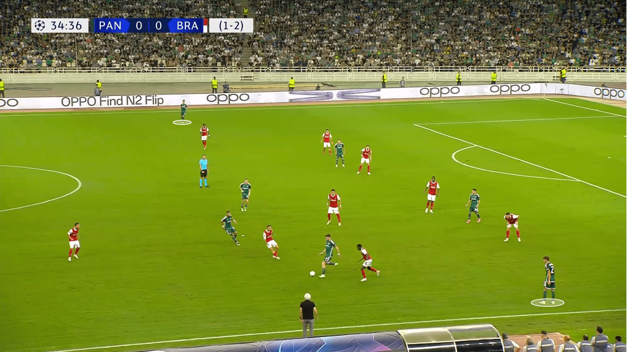 UEFA Champions League 2023/24: Panathinaikos vs Braga - tactical analysis