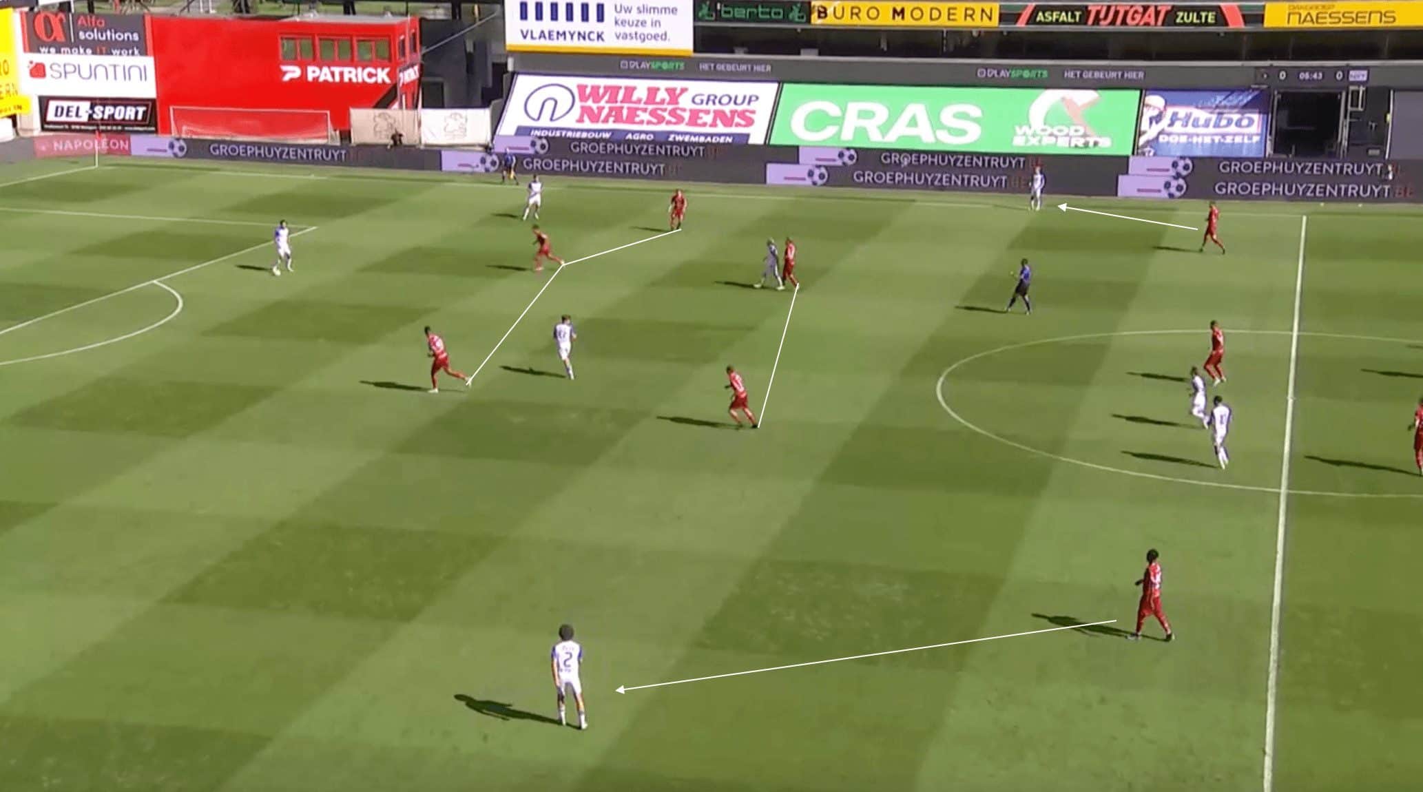 Zulte-Waregem: How they are looking to bounce straight back up under Vincent Euvrard - tactical analysis scout report tactics