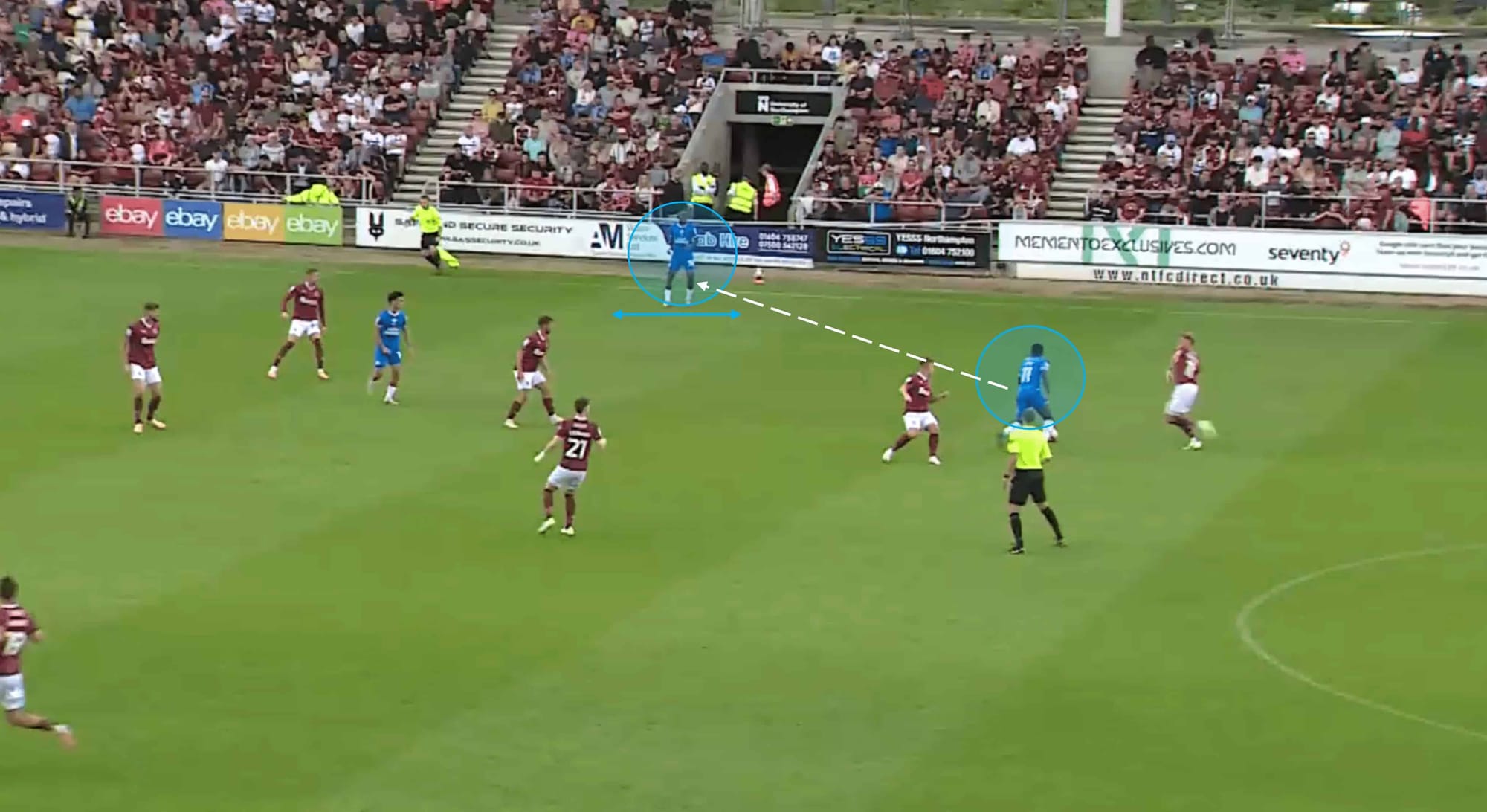 EFL League One 2022/23: Peterborough United attacking tactics – scout report tactical analysis tactics