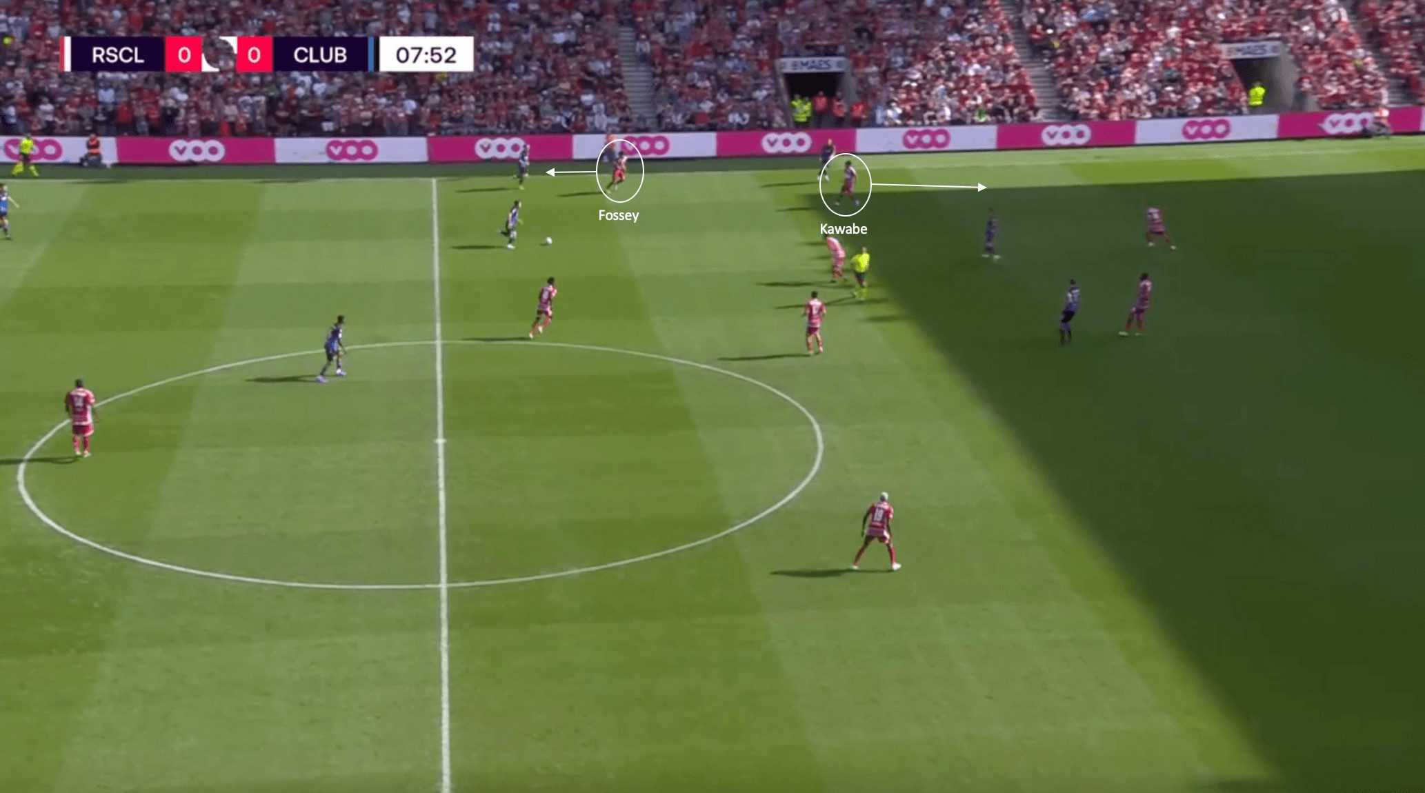 How has Carl Hoefken’s been able to begin stabilising Standard Liège? - tactical analysis tactics