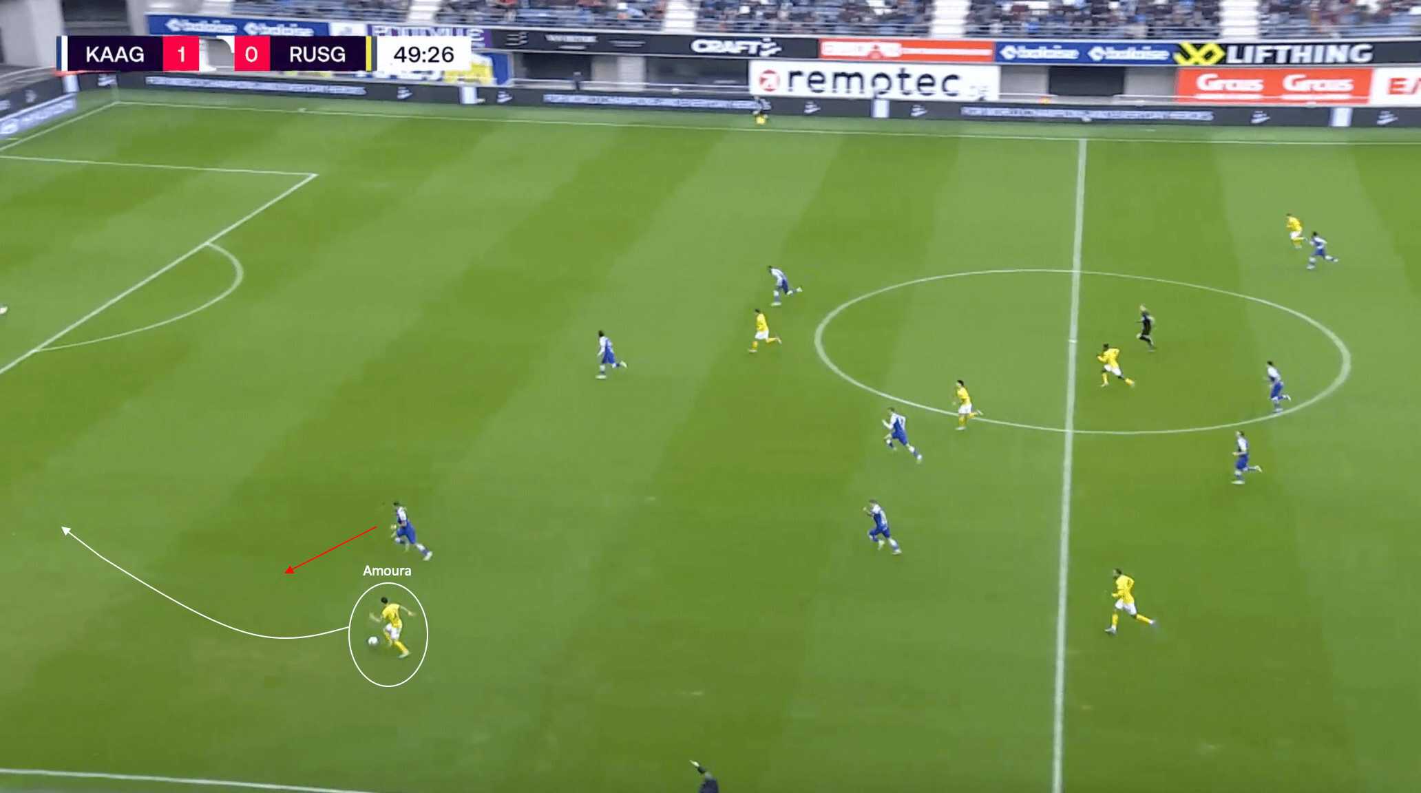 Mohamed Amoura at Union Saint-Gilloise 2023/24: A look at the Algerian and how he become a key player under Alexander Blessin - scout report tactical analysis tactics