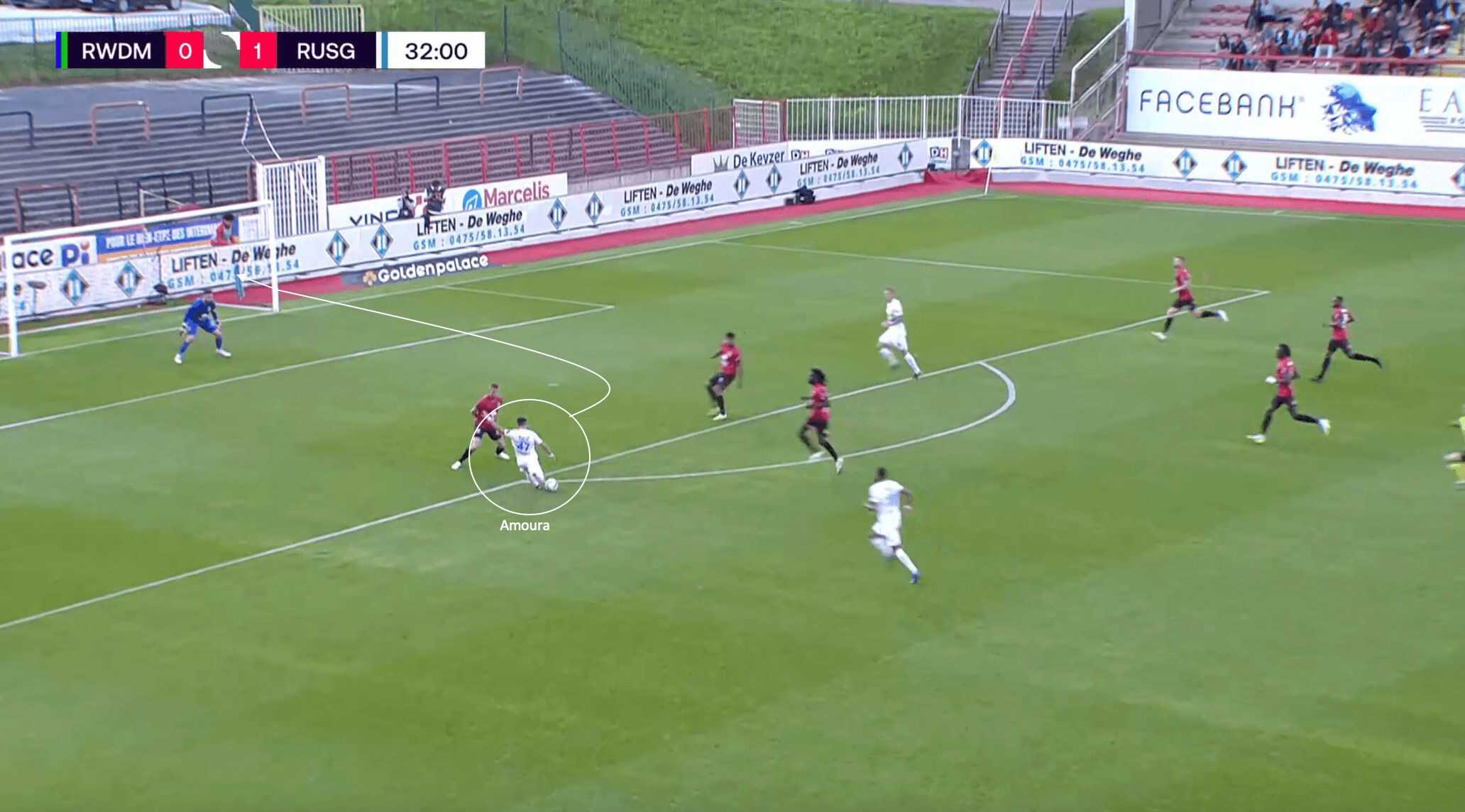 Mohamed Amoura at Union Saint-Gilloise 2023/24: A look at the Algerian and how he become a key player under Alexander Blessin - scout report tactical analysis tactics