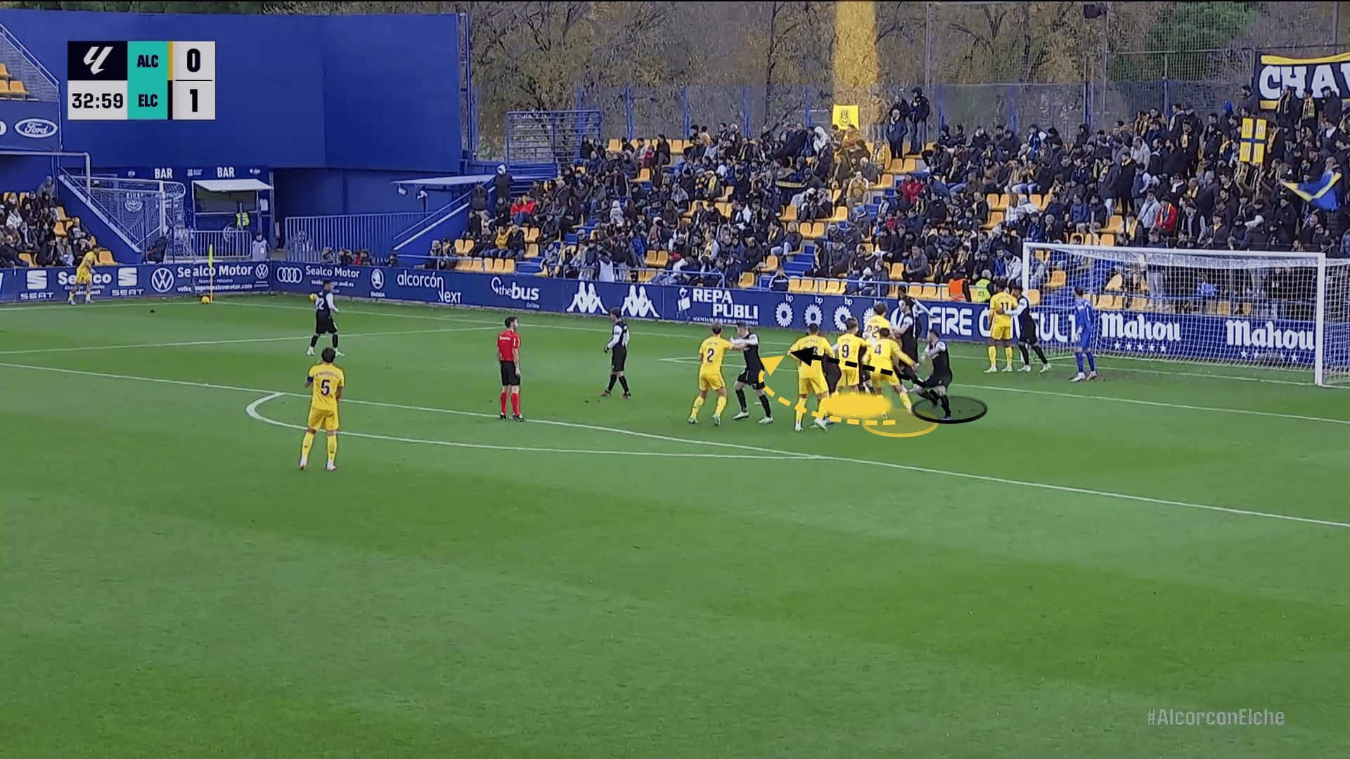 AD Alcorcón 2023/24: Why clarity during corner kicks is crucial - set-piece analysis