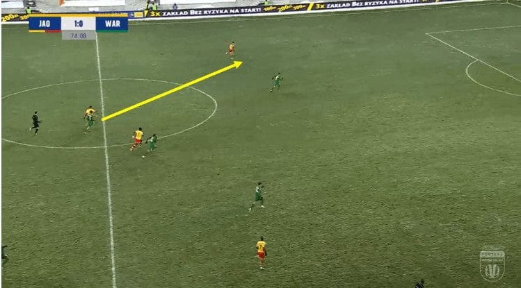 Adrian Siemieniec at Jagiellonia Białystok 2023/24 - tactical analysis tactics