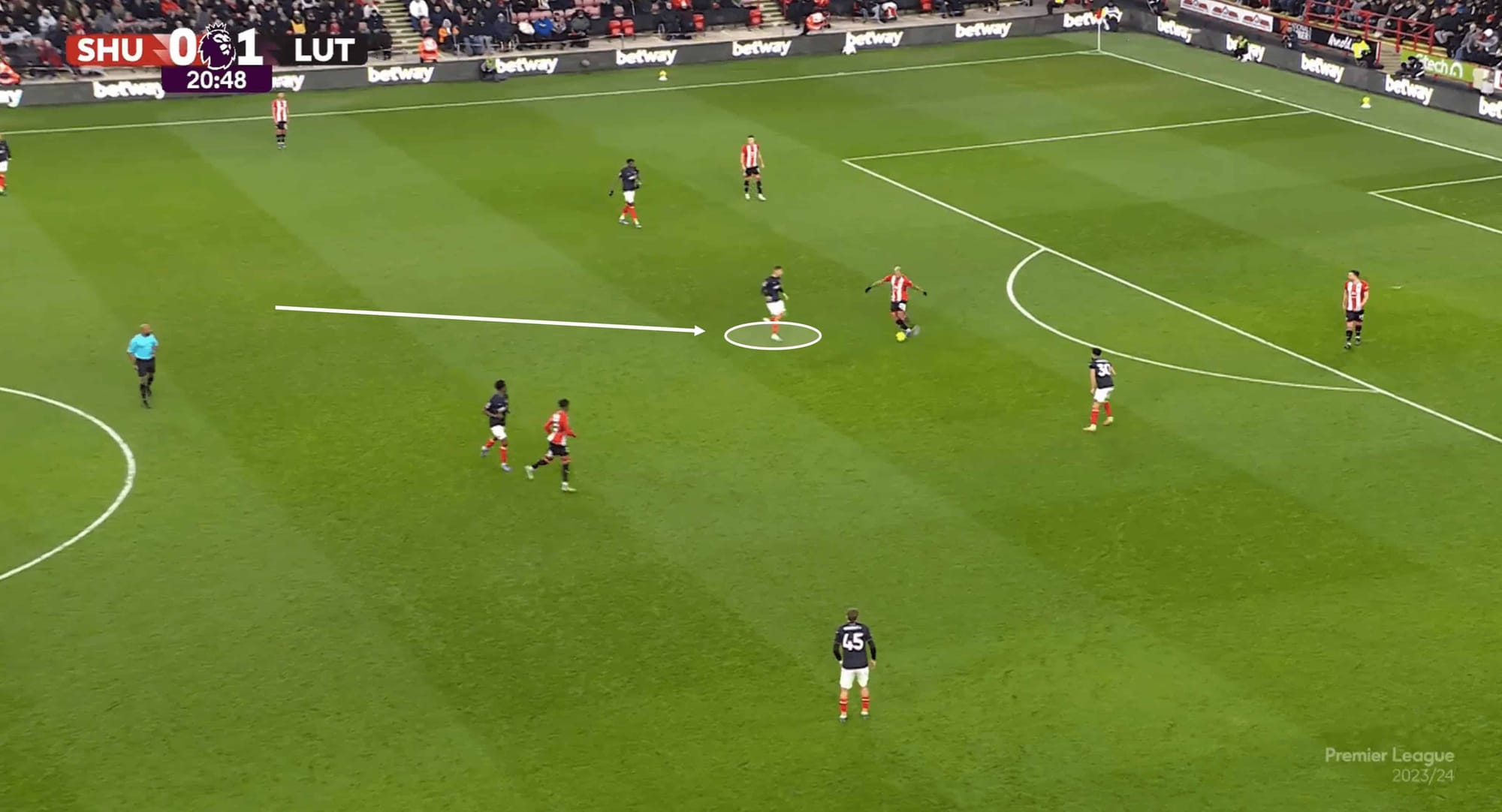 Ross Barkley at Luton Town 2023/24 – scout report tactical analysis tactics