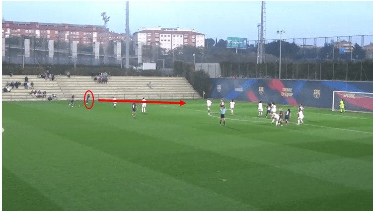 Barcelona B-scout report tactical analysis tactics