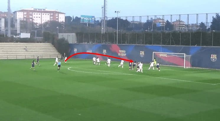 Barcelona B-scout report tactical analysis tactics