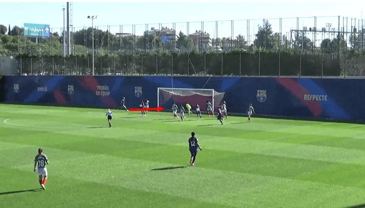 Barcelona B-scout report tactical analysis tactics