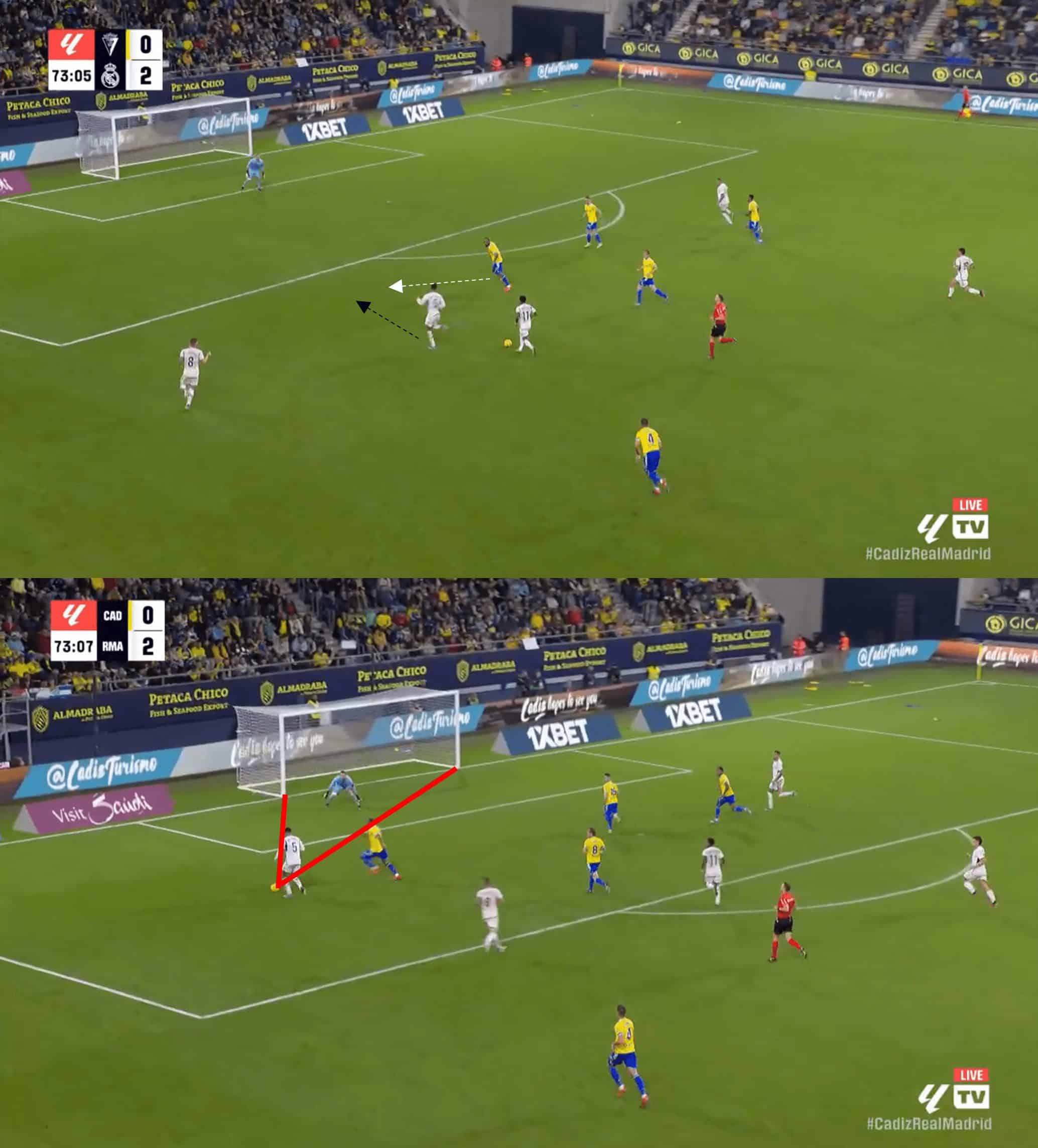 Cadiz goal