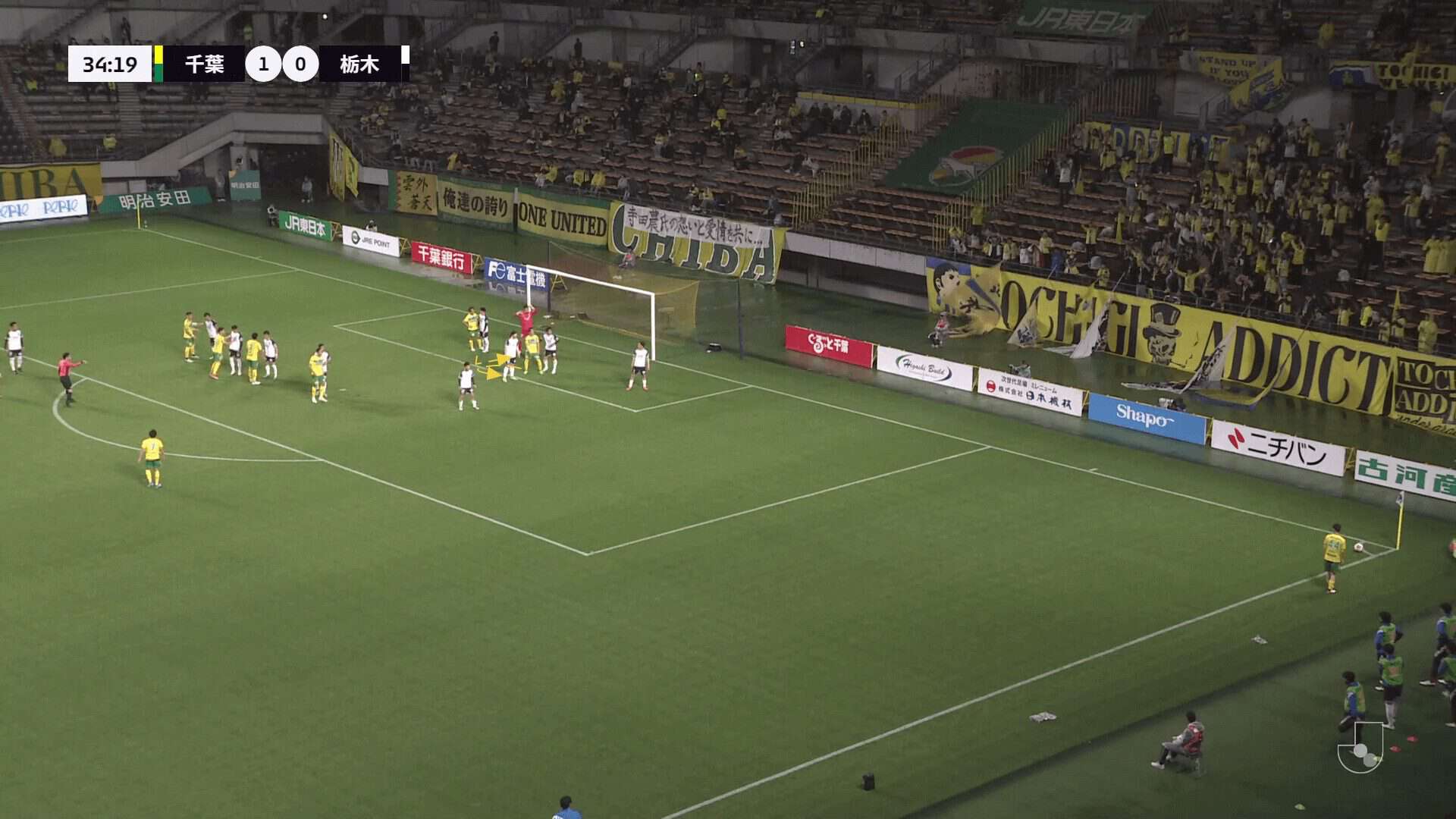 JEF United Chiba 2024: Tailoring Screen Placements based on the Opposition - set-piece analysis