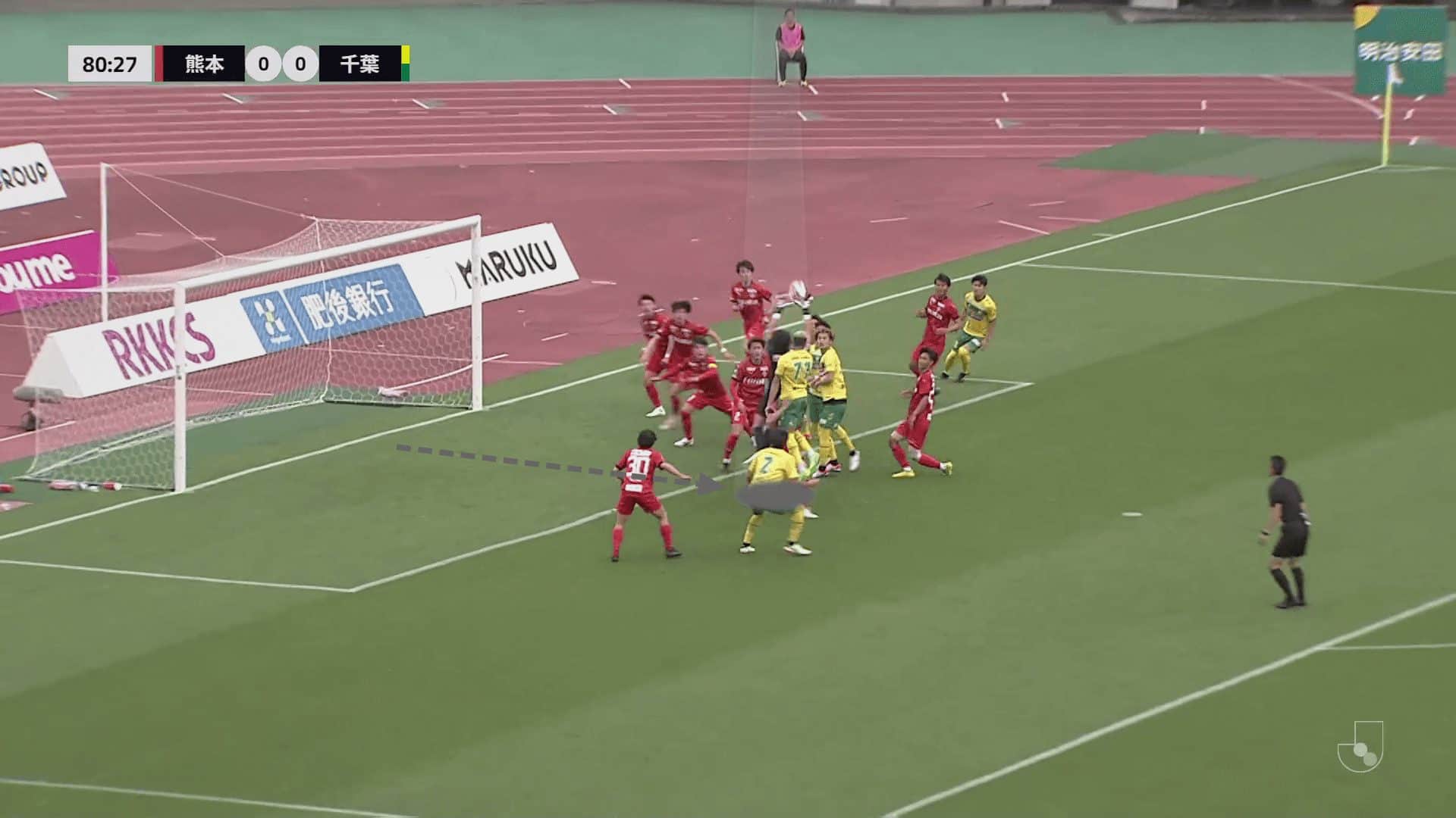 JEF United Chiba 2024: Tailoring Screen Placements based on the Opposition - set-piece analysis