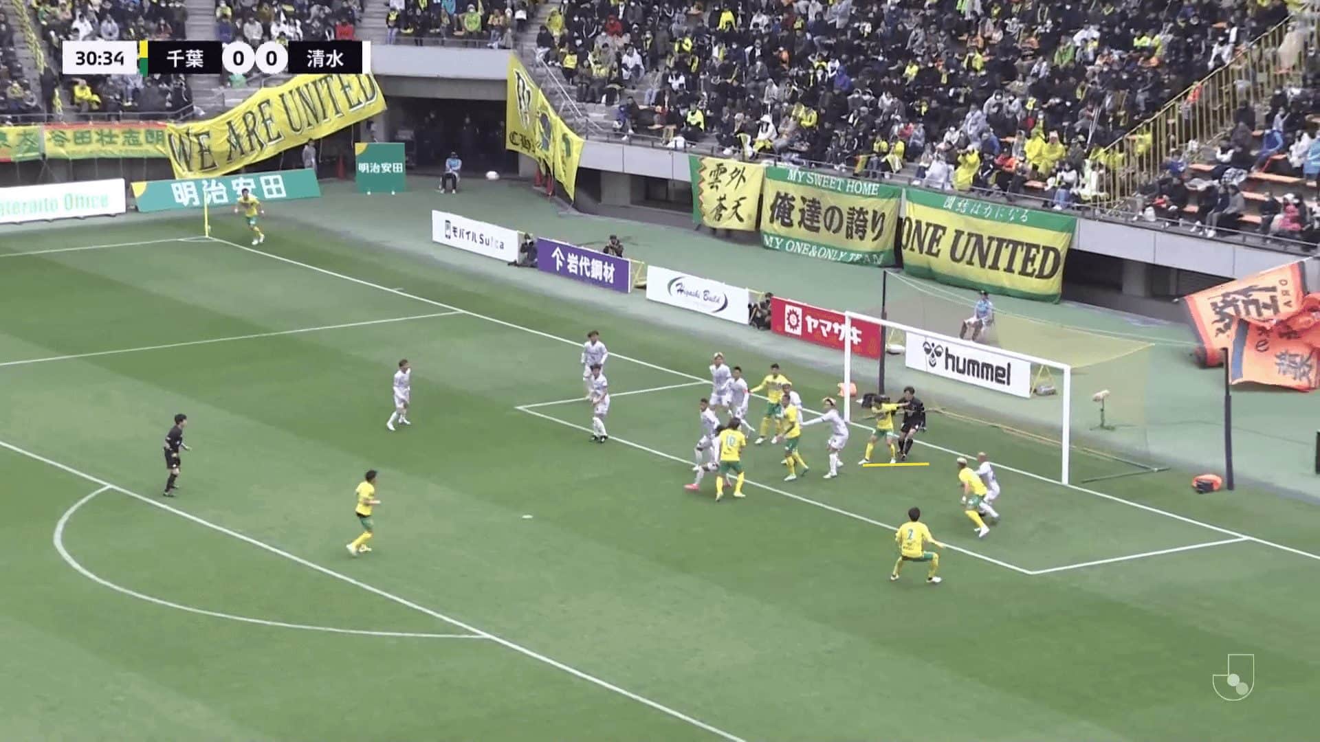 JEF United Chiba 2024: Tailoring Screen Placements based on the Opposition - set-piece analysis