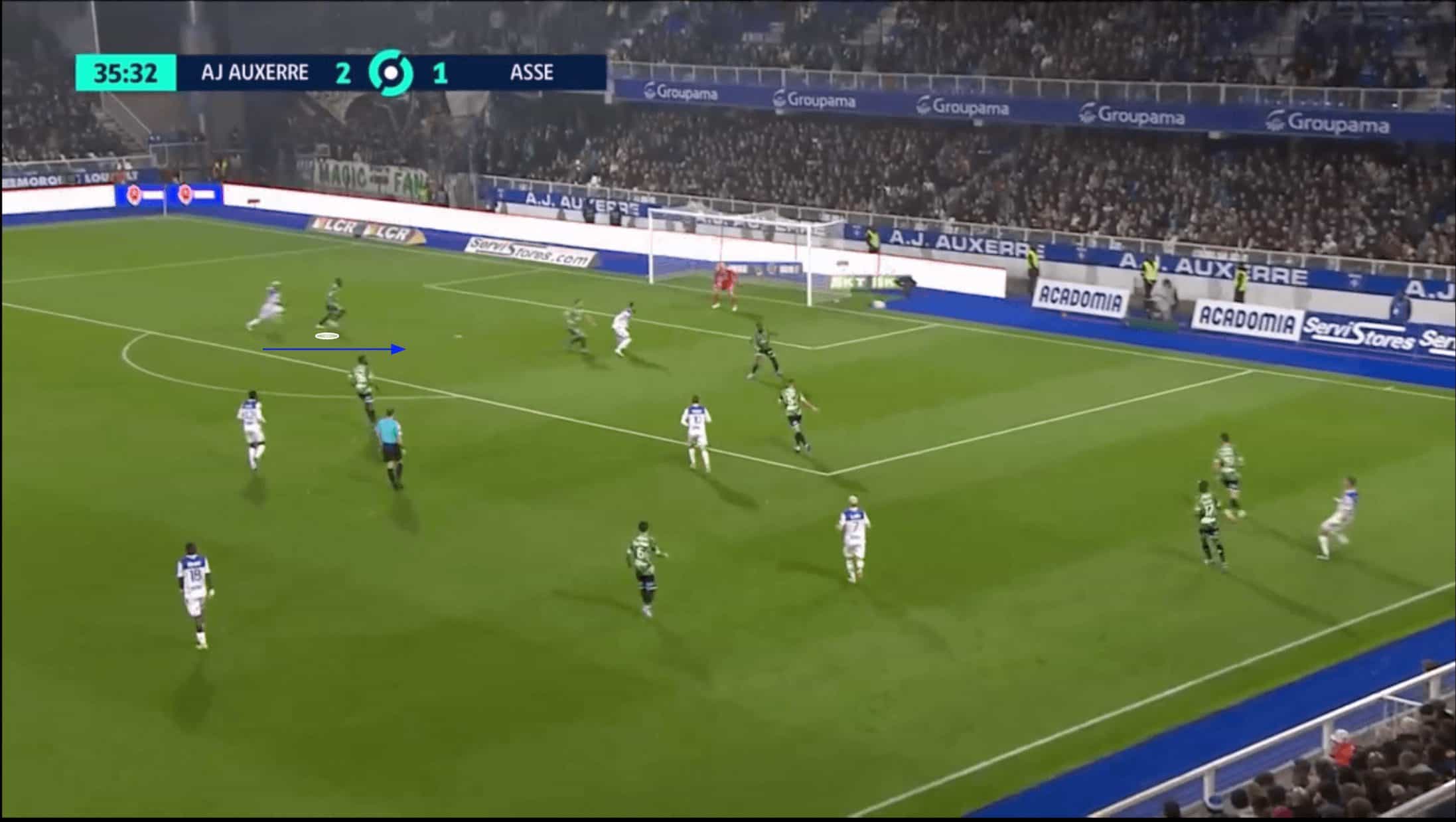 olivier-dalloglio-saint-etienne-202324-tactical-analysis-tactics