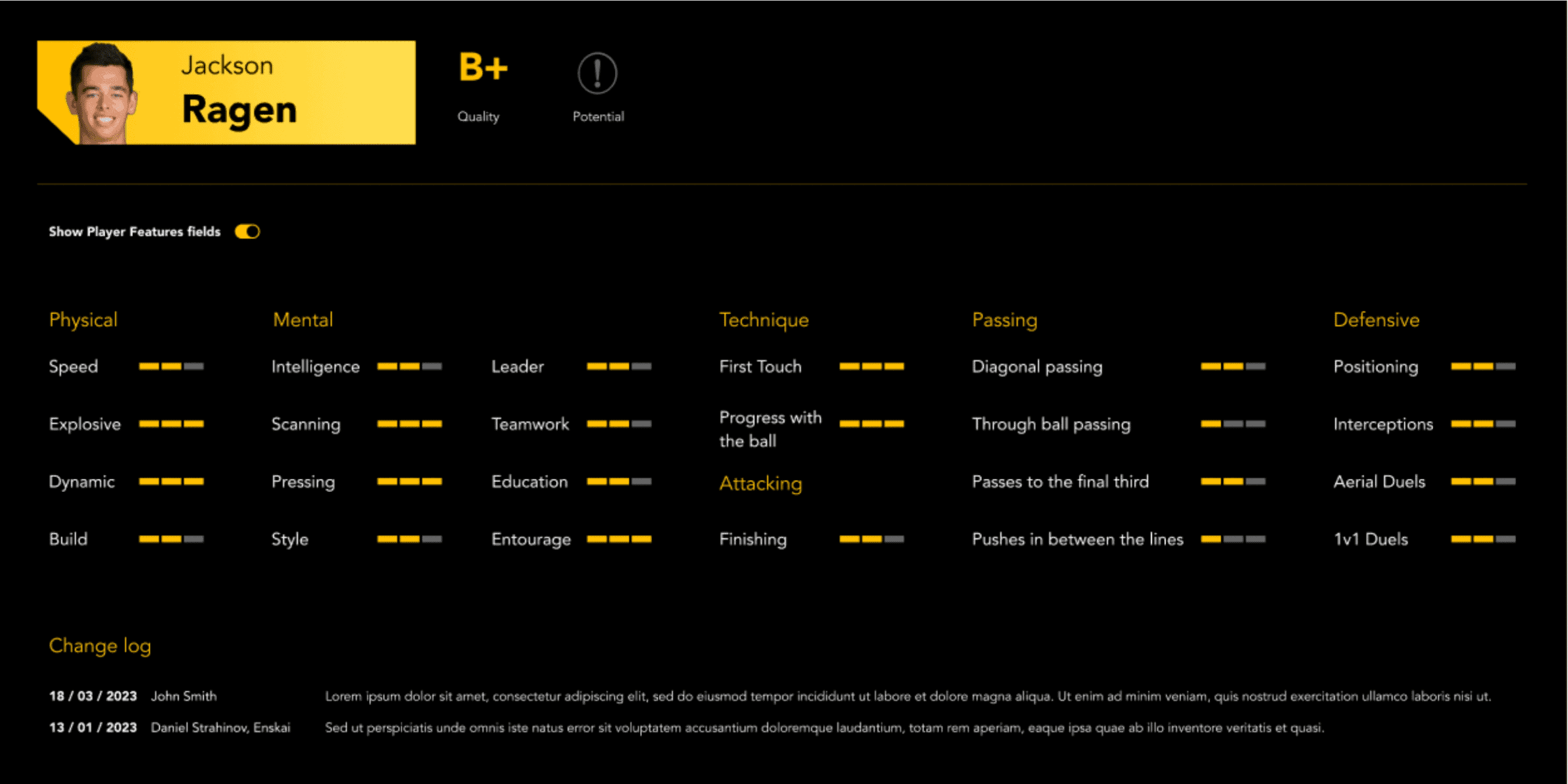 Navigating the Future: EnskAI's Player Management Module