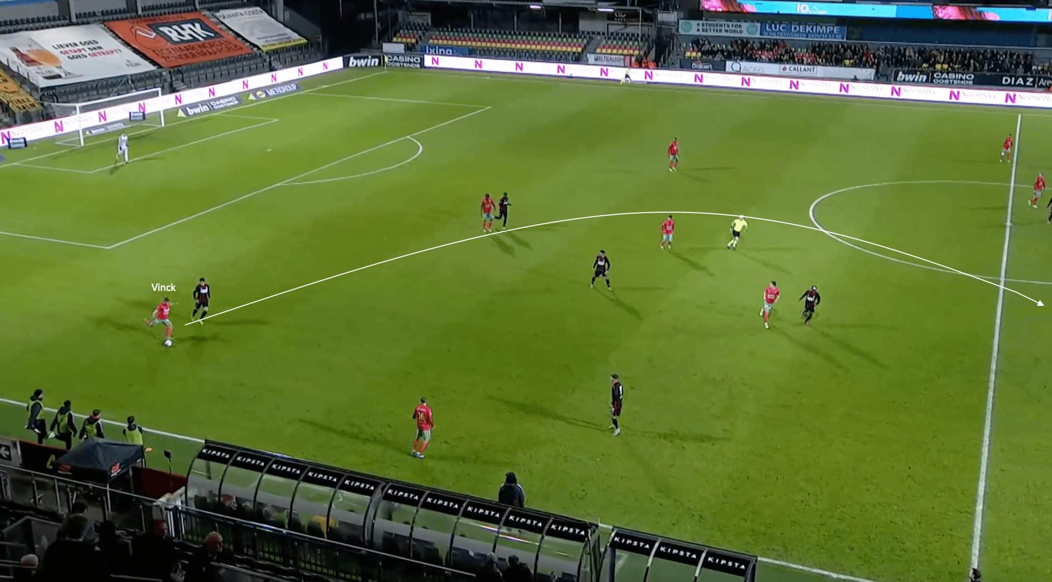 Jamath Shoffner at Oostende: His tactics behind Oostende’s Challenger Pro League survival - tactical analysis tactics analysis