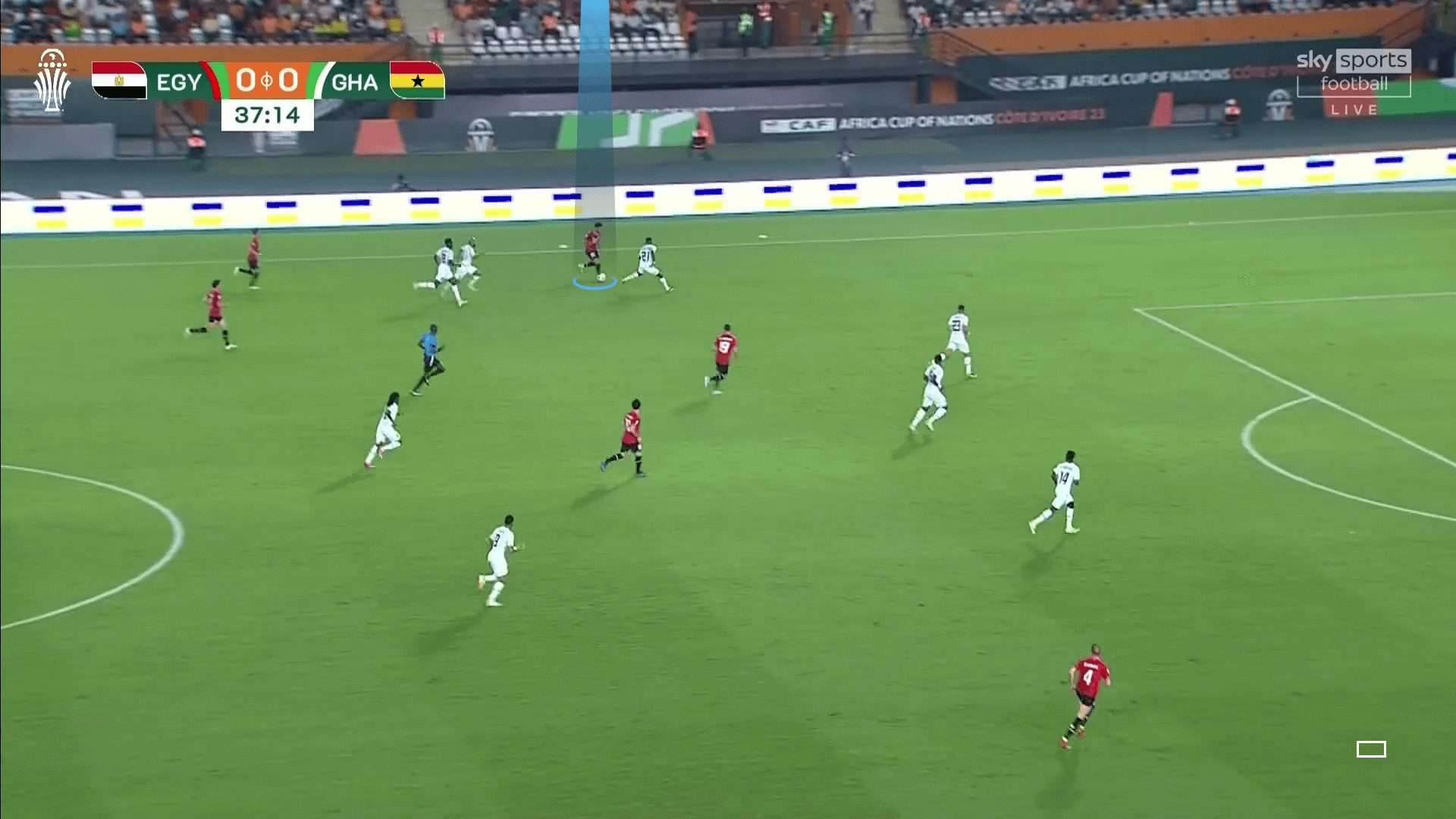 Omar Marmoush Skills: Quick Dribbling Changes of Direction