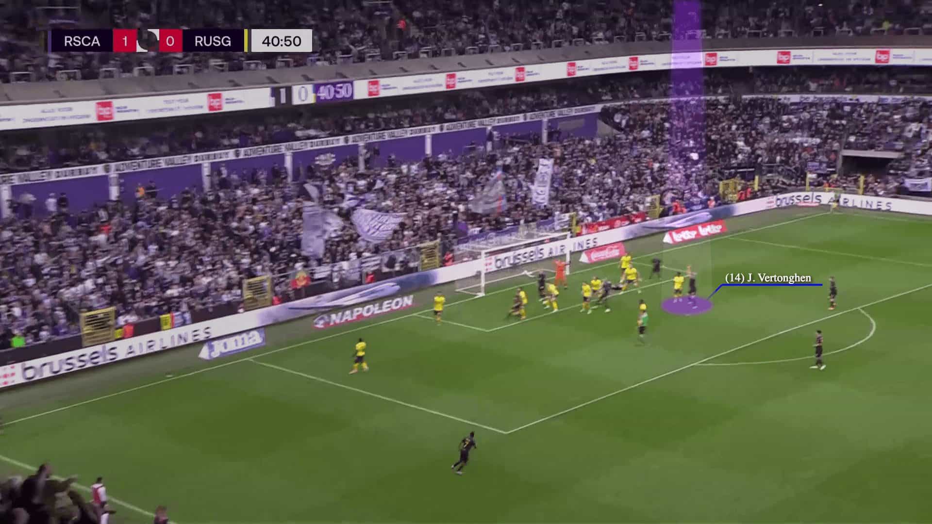 R.S.C Anderlecht 2023/24: How Specialised Coaching Facilitates Significant Strides in Set Plays - set-piece analysis