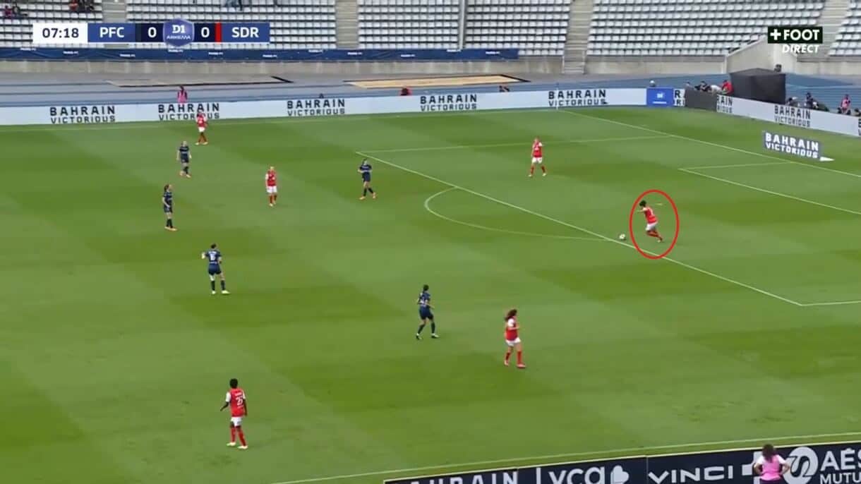 Amandine Miquel at Leicester City Women 2024/25 - tactical analysis tactics