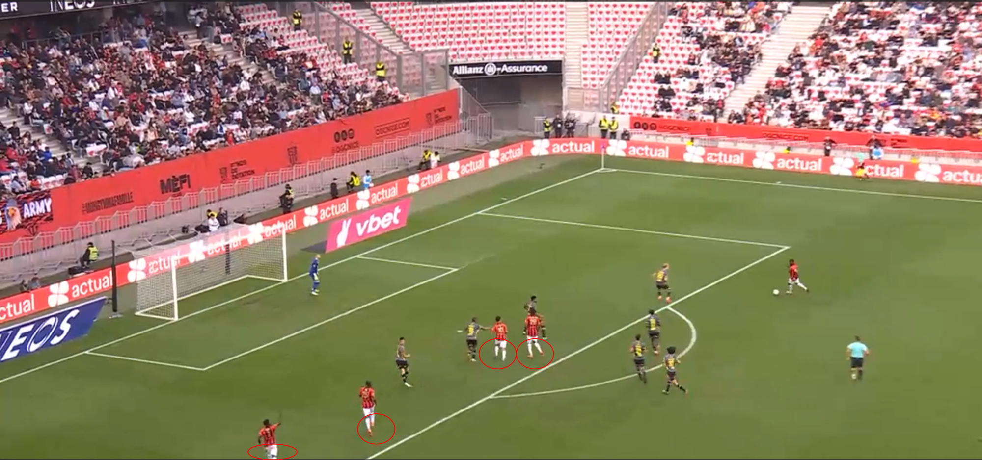 OGC Nice 24/25: Franck Haise and his fast-paced attack - tactics