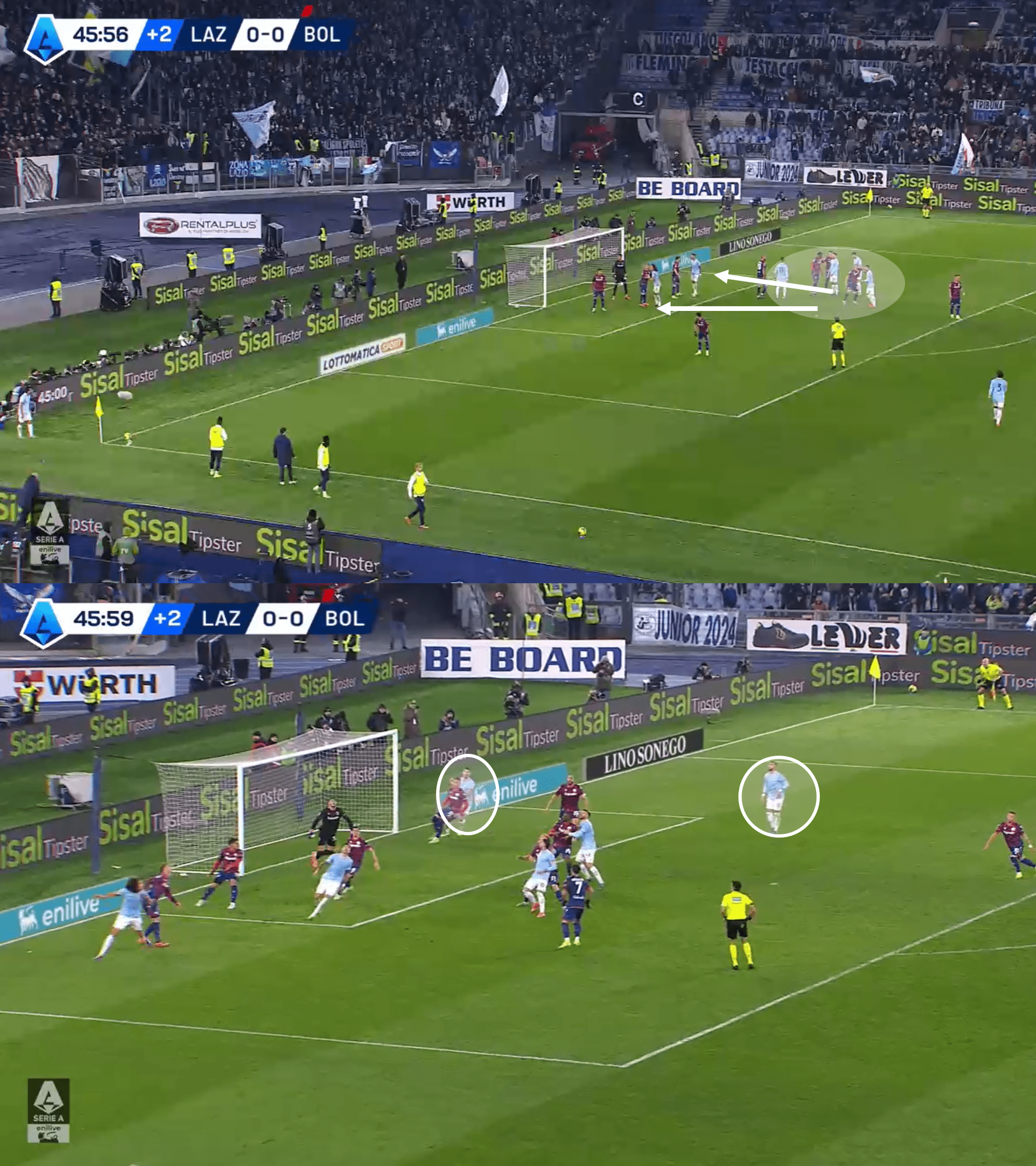 Lazio Attacking Tactics under Marco Baroni – tactical analysis